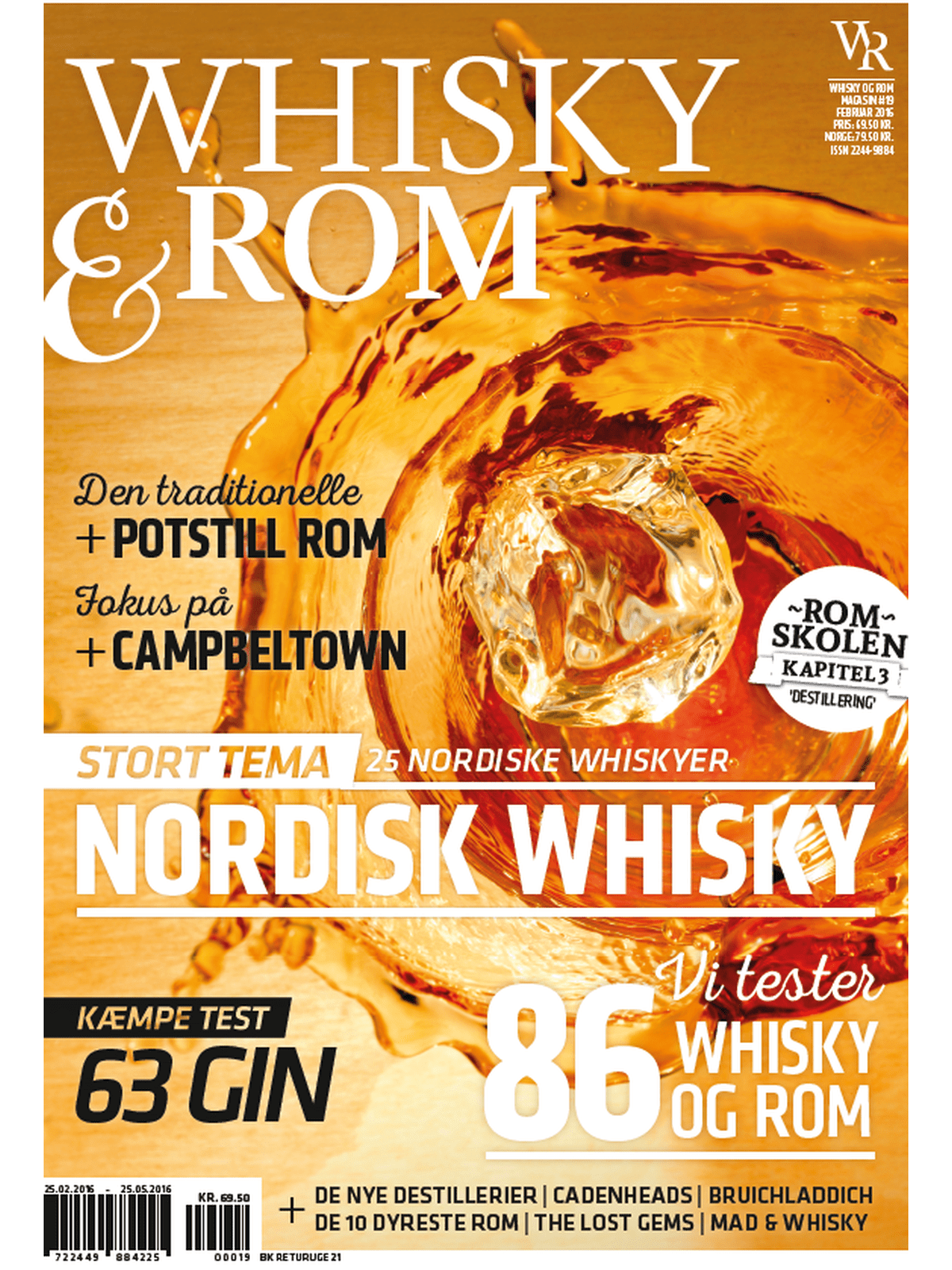 Forside af Whisky & rom Magasinet Nr. 19