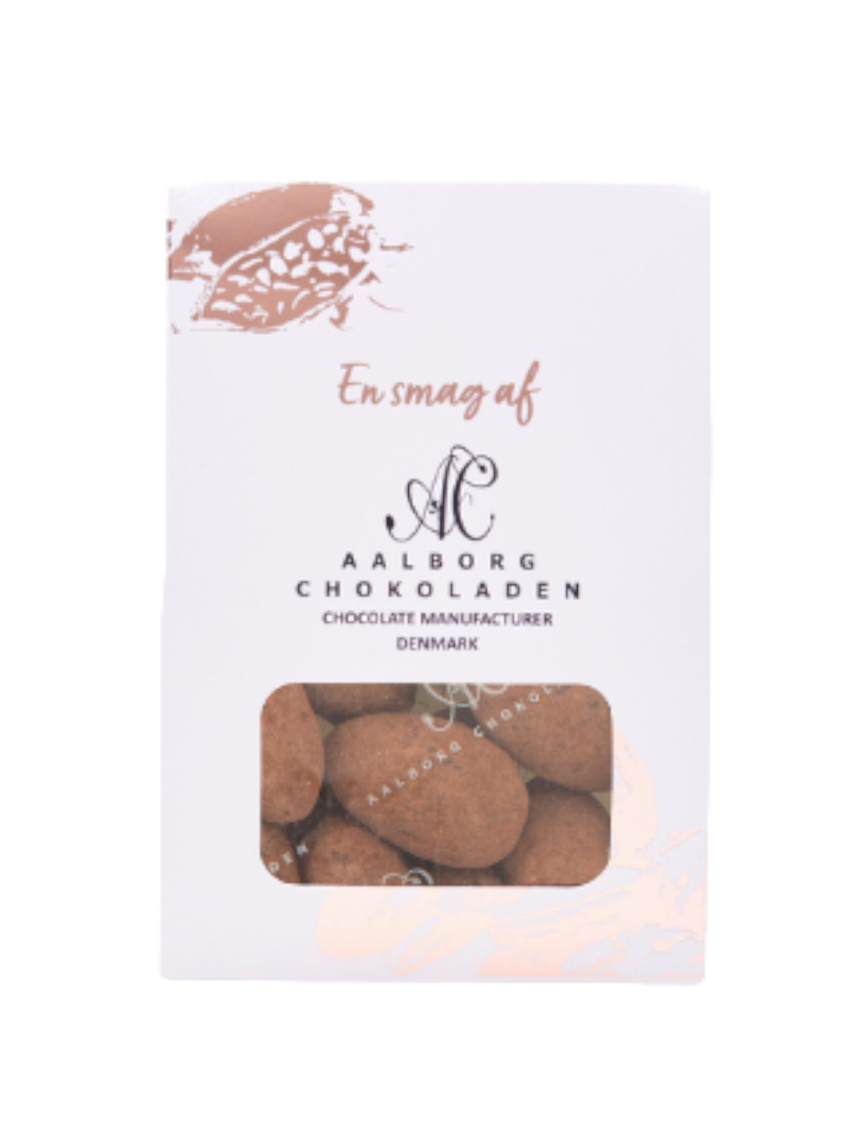 Aalborg Chokoladen Cocoa Almonds 45g.