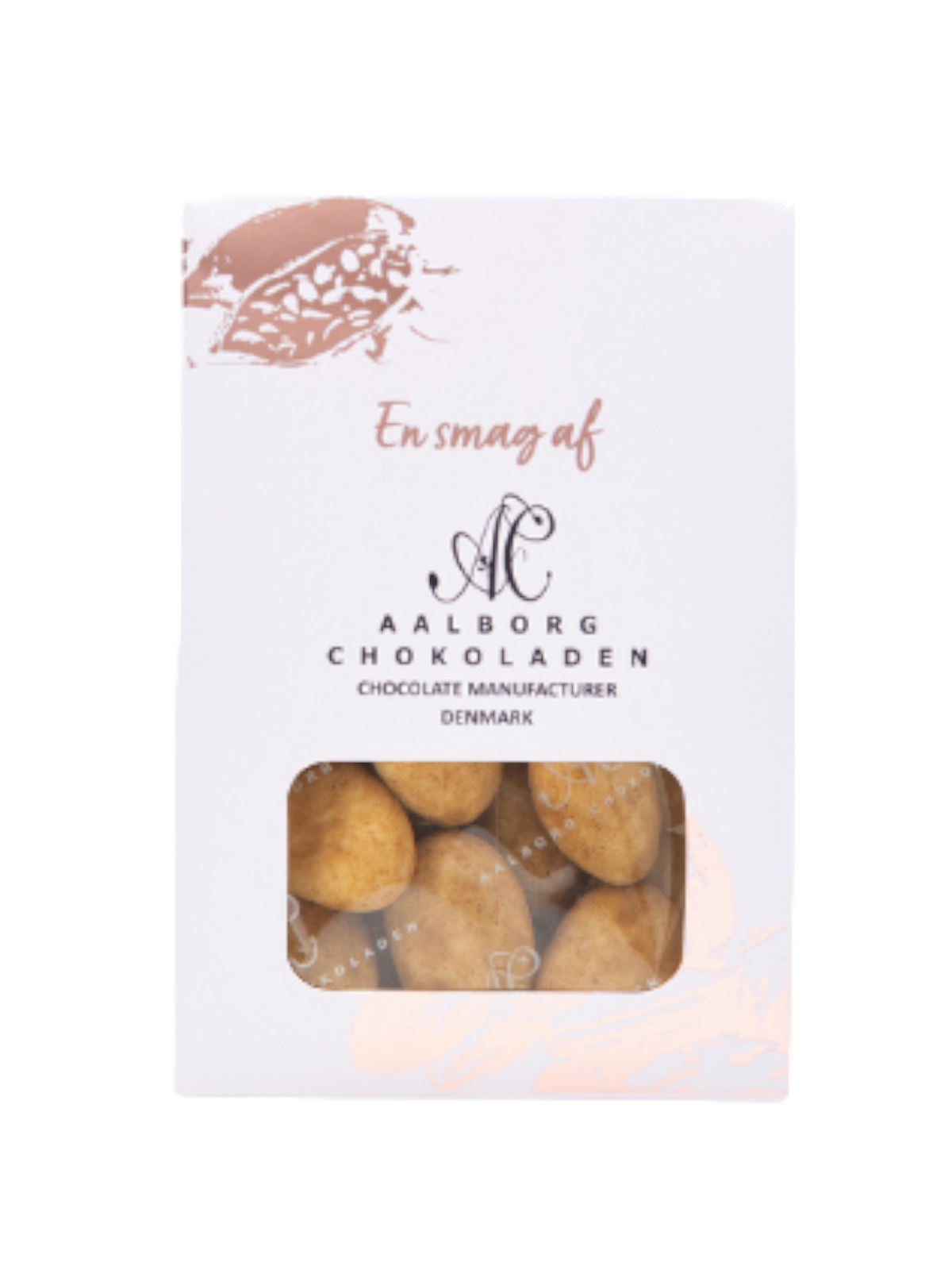 Aalborg Chokoladen Licorice Almonds 45g.