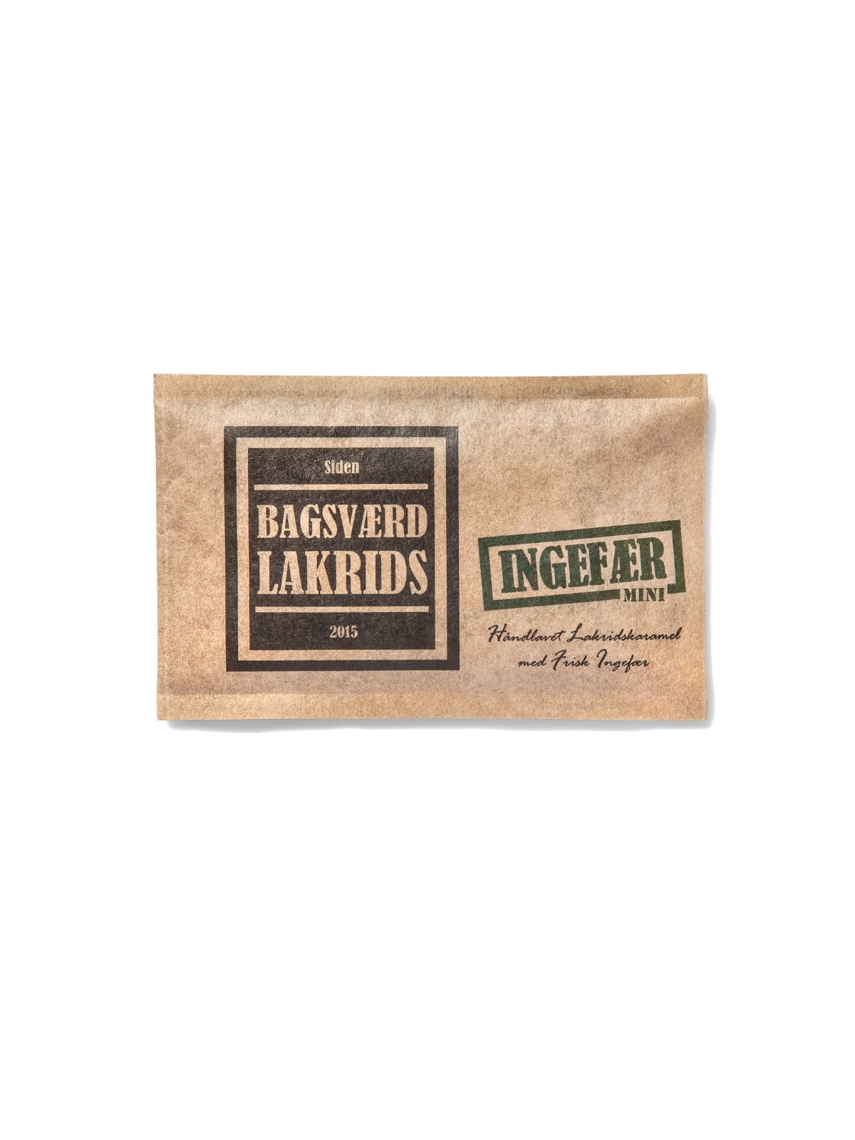 Bagsværd Lakrids Ingefära Mini 40 gr.