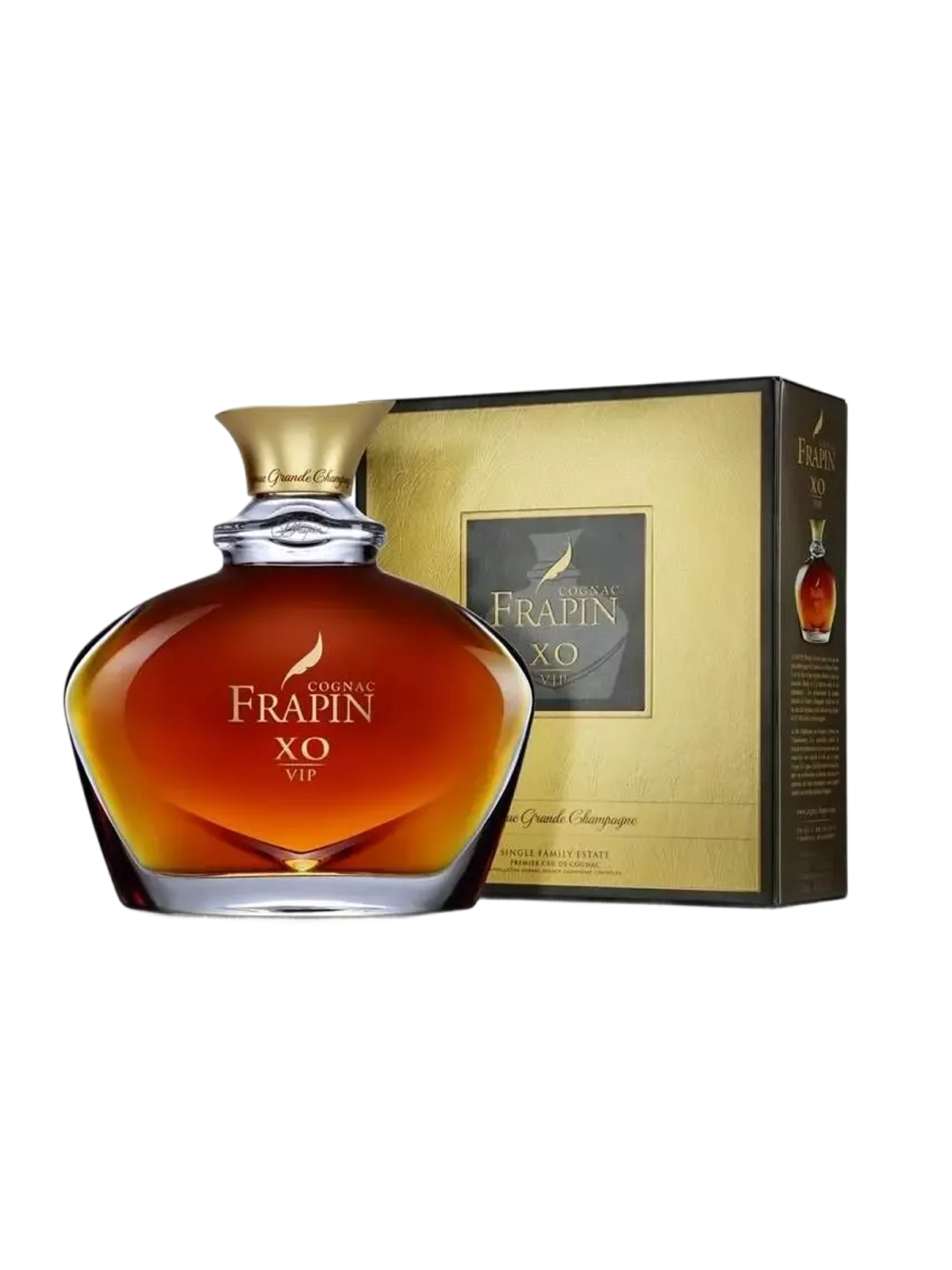 Frapin XO VIP Cognac - flaske med gaveæske