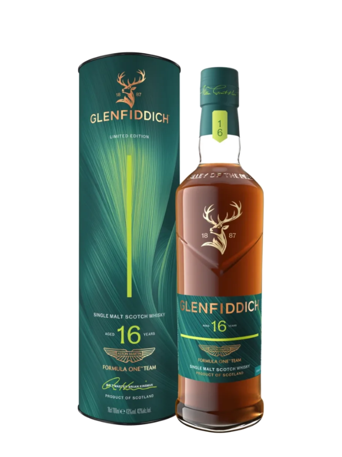 Glenfiddich 16 Years Old Aston Martin Limited Edition Whisky