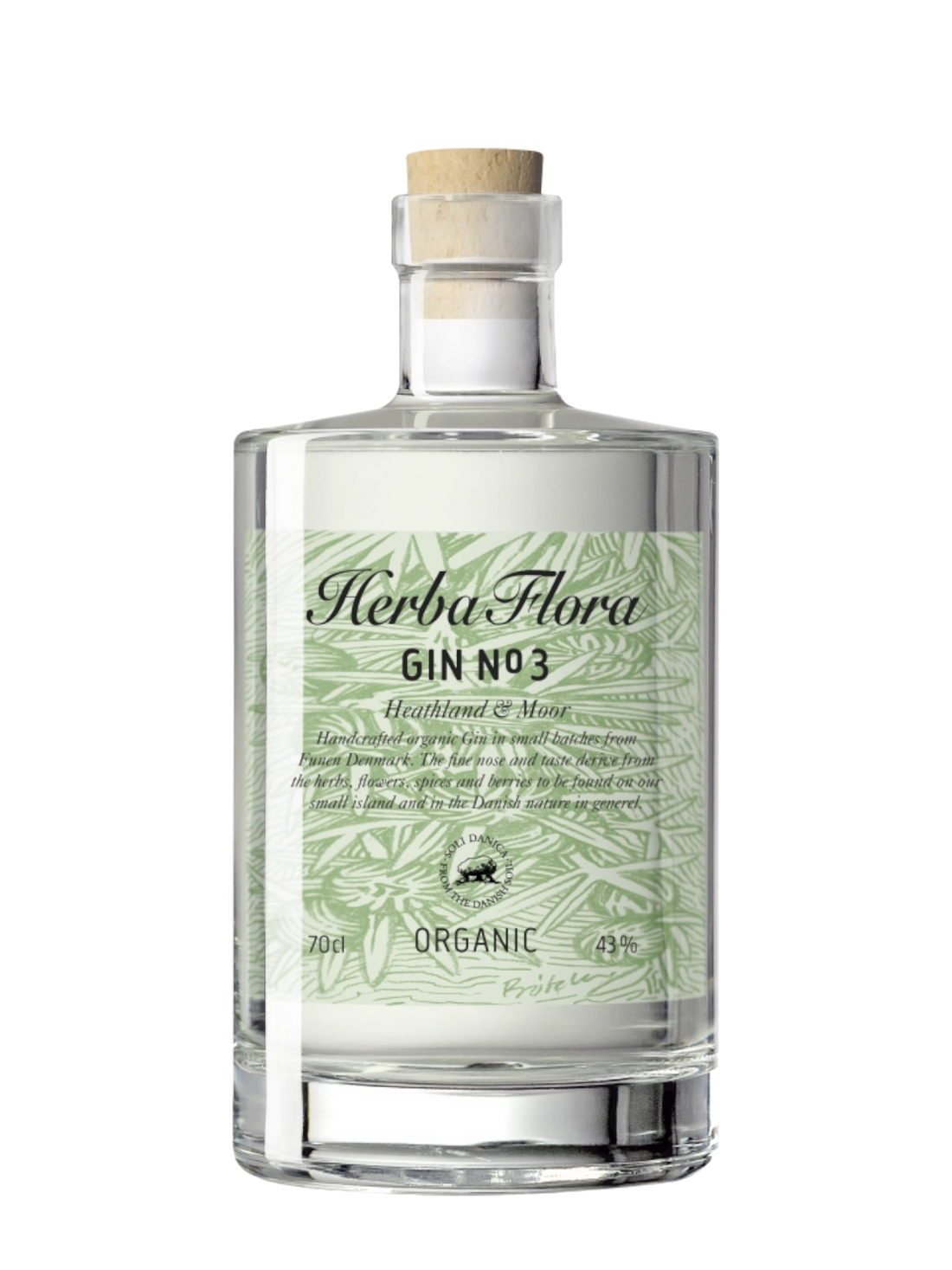 Herba Flora Gin No. 3 Heathland & Moor - flaske