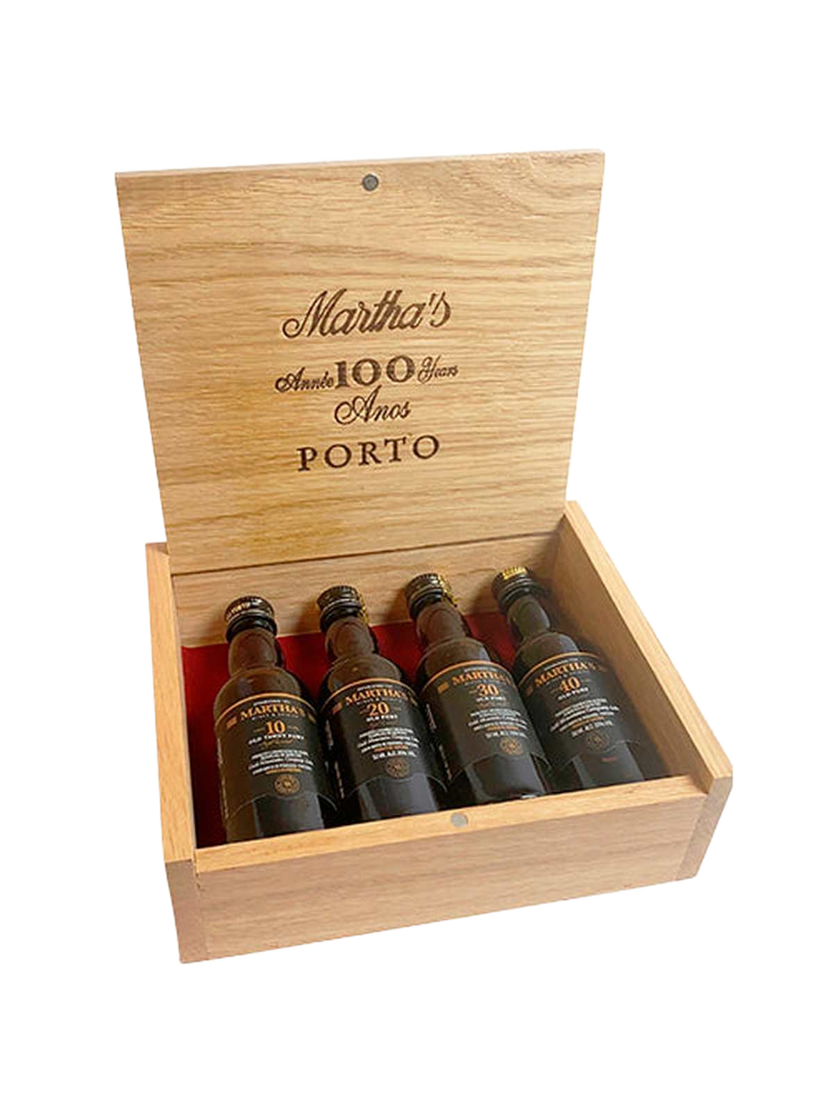 Marthas Miniature 100 års Tawny 4x5 cl Portvin