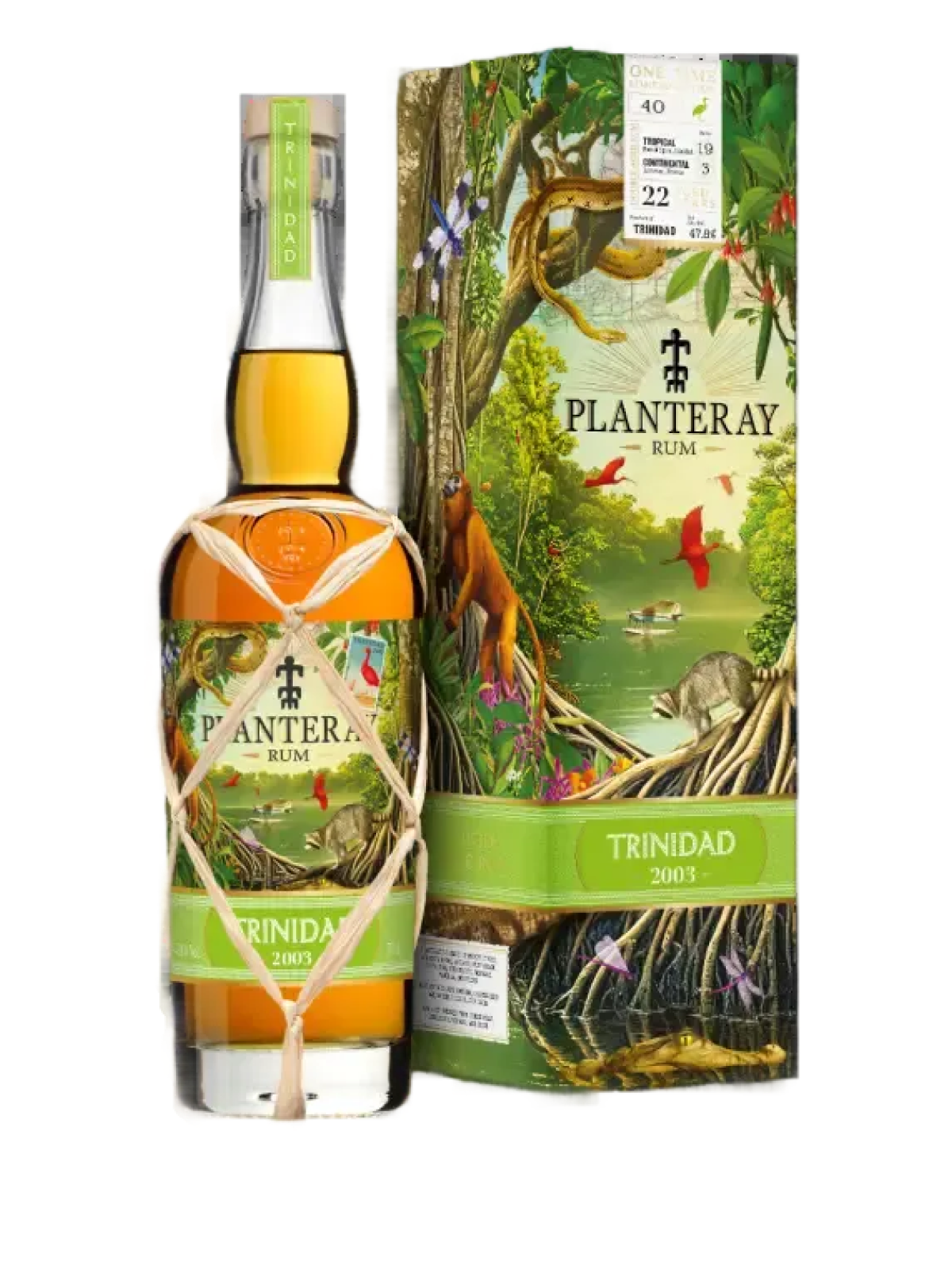 Planteray Trinidad 2003 Vintage Collection Rum - bottle with gift box