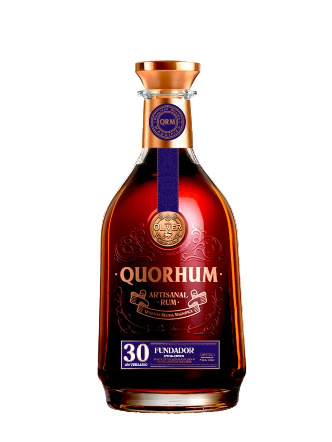 Quorhum Fundador 30th Anniversary Artisanal Rum - bottle