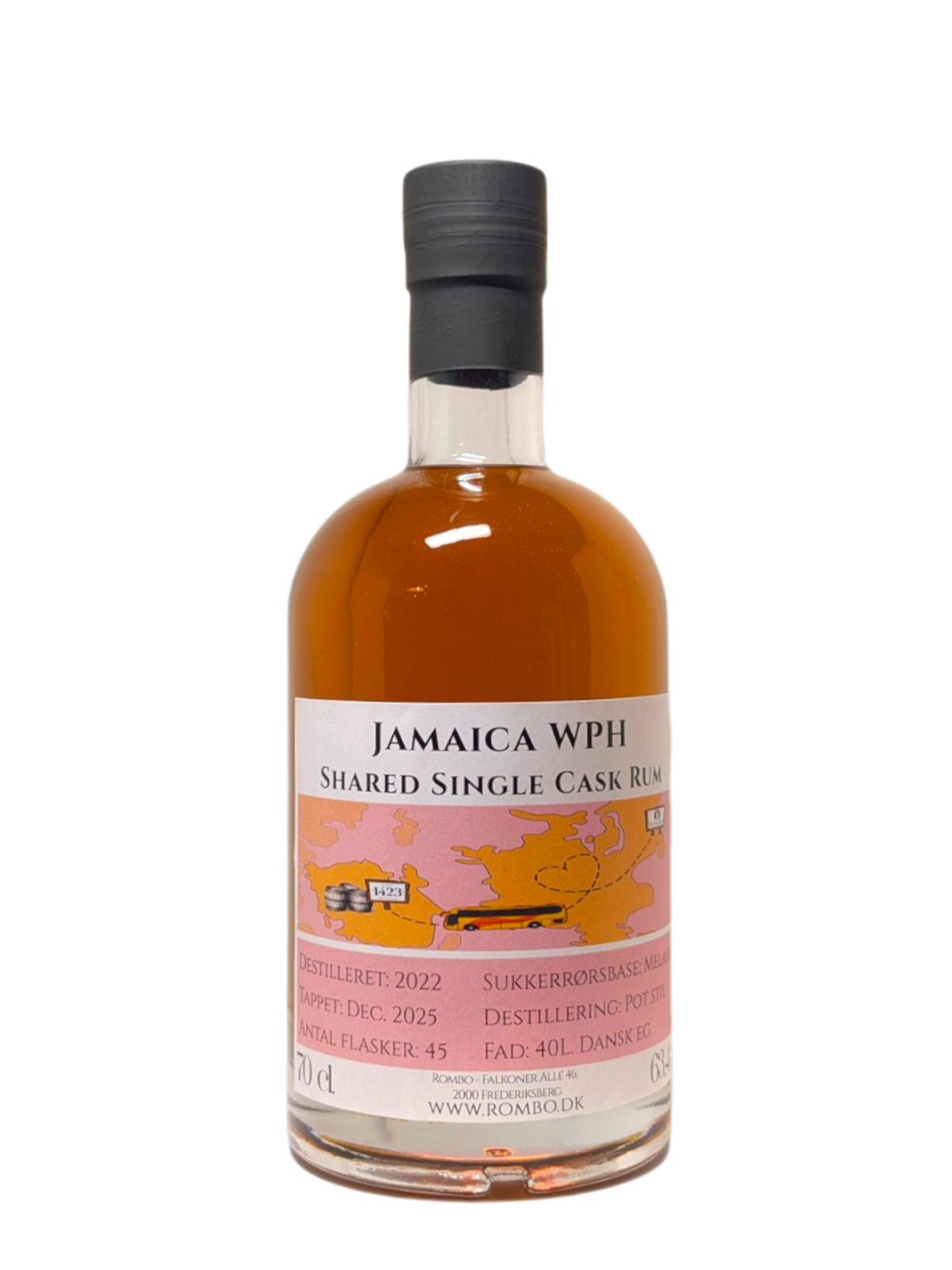 Jamaica Shared Single Cask Rum - flaske