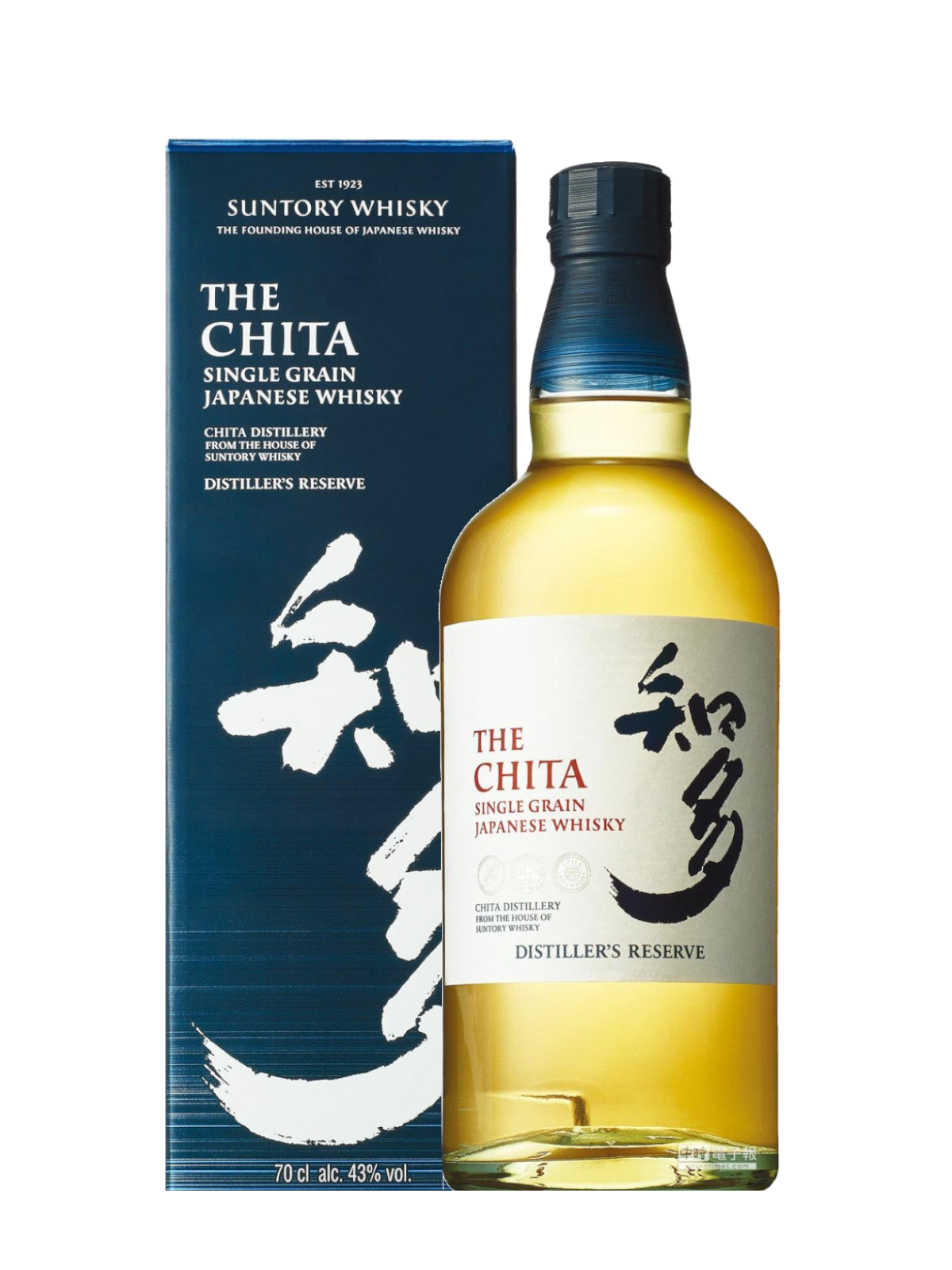 The Chita Single Grain Japanese Whisky - flaska med presentask