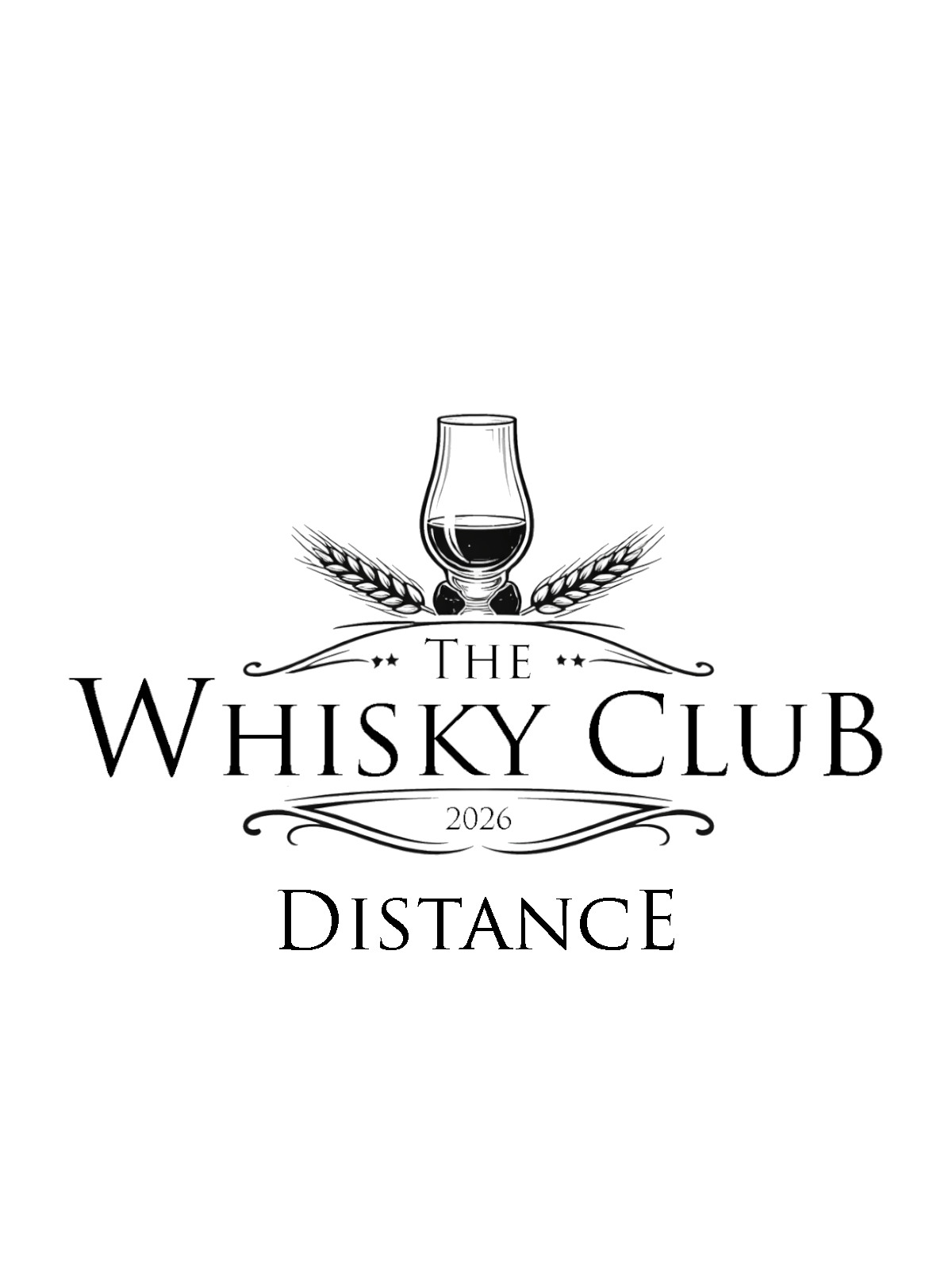 The Whisky Club - logo for distancemedlemskab