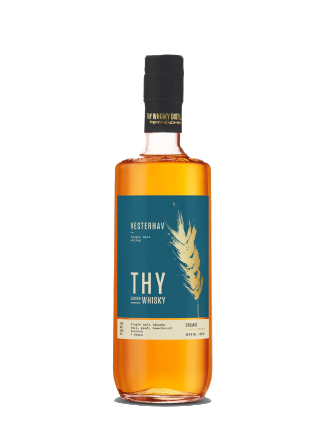 Thy Vesterhav Danish Single Malt Whisky - flaske