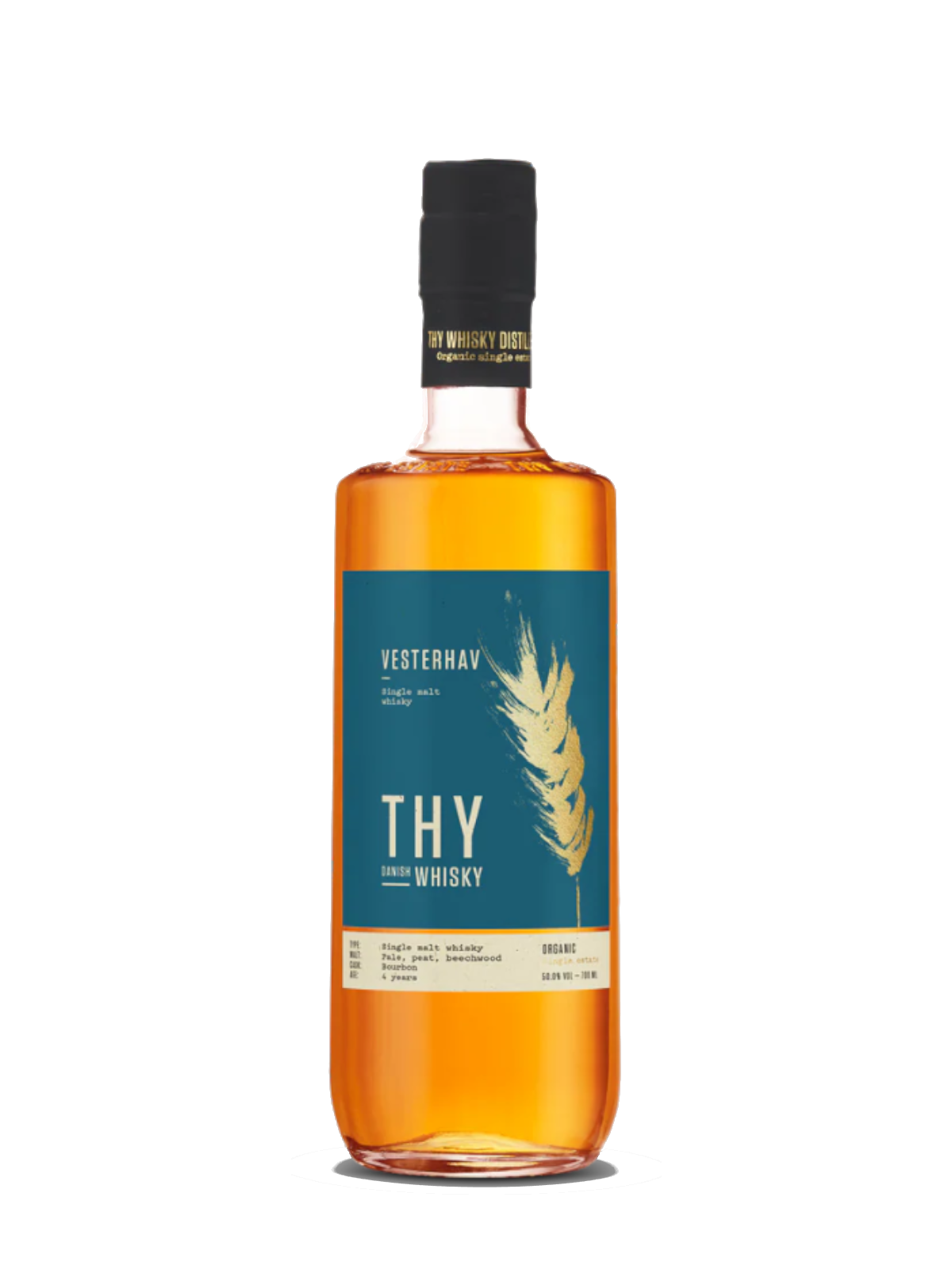 Thy Vesterhav Danish Single Malt Whisky - flaske