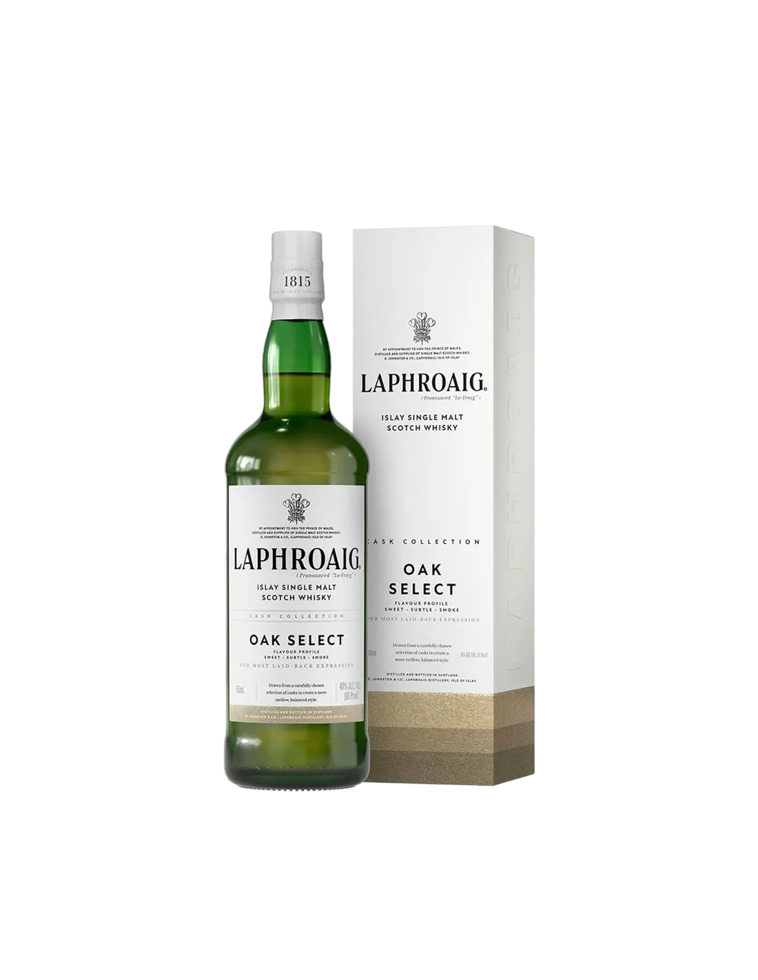 Laphroaig 30 år Islay Single Malt Scotch Whisky - flaska med presentask