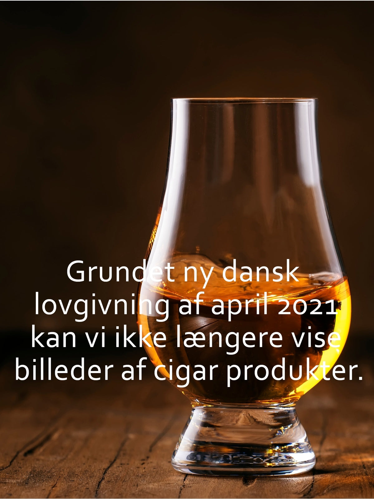 Notice that images of cigar products are not displayed