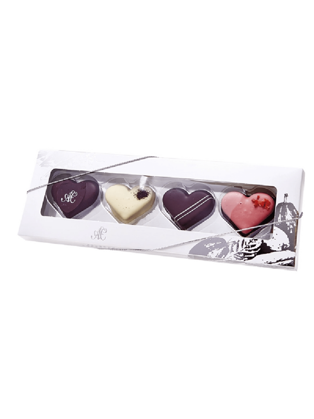 Aalborg Chokoladen Petit four æske 4 stk.