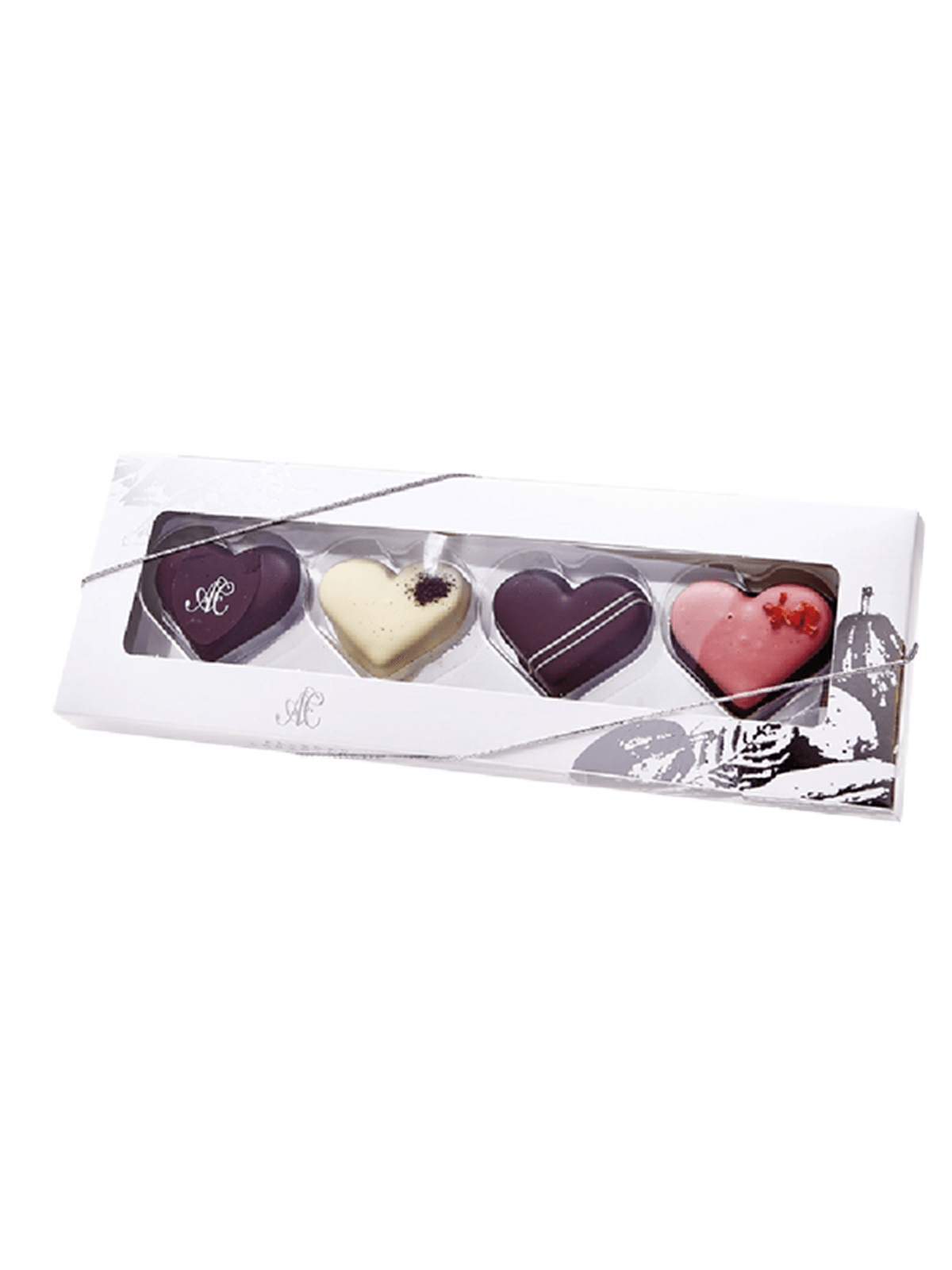 Aalborg Chokoladen Petit Four Box 4 pcs.