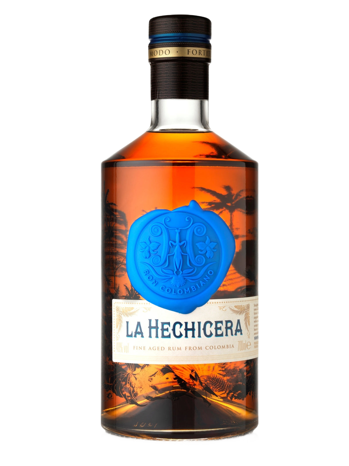 La Hechicera Fine Aged Rum - flaske