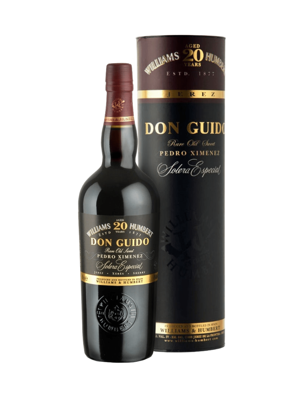 Don Guido 20 år PX Sherry - flaske med gaveæske