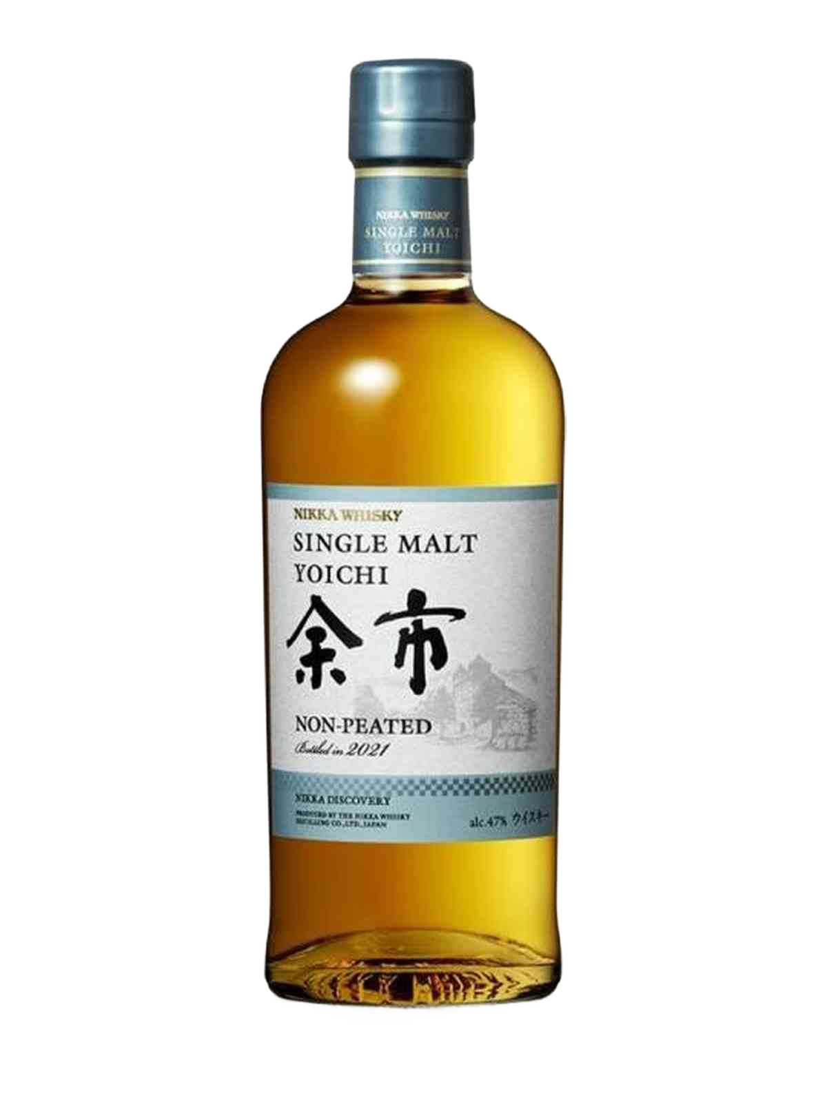 Nikka Yoichi Discovery Non-Peated Single Malt Whisky 2021 Release - flaske