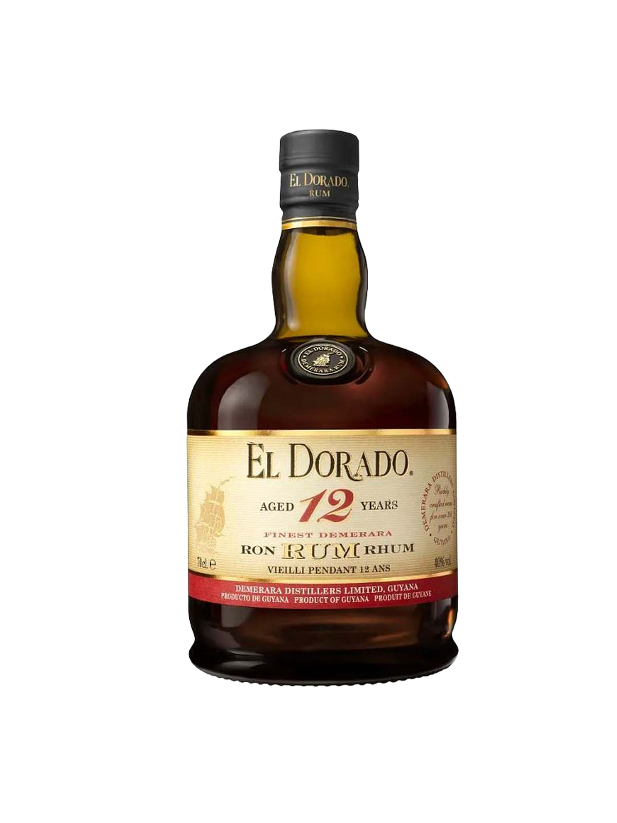 El Dorado Rum 12 år - flaske
