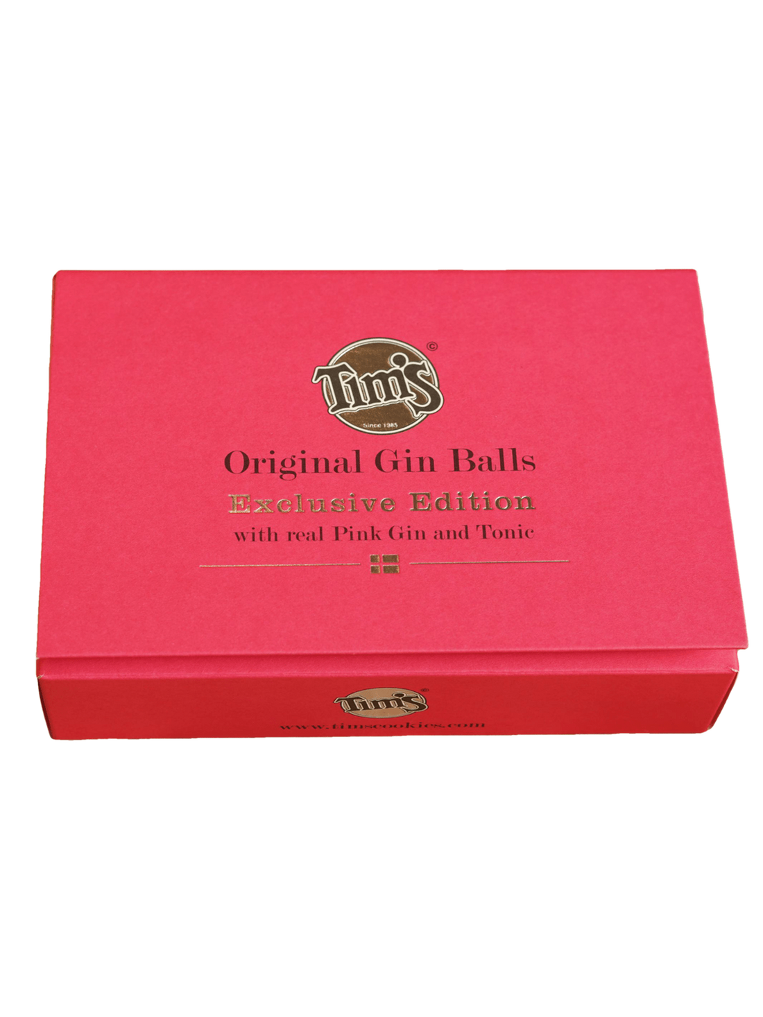 Emballage til Tim's Original Gin Balls