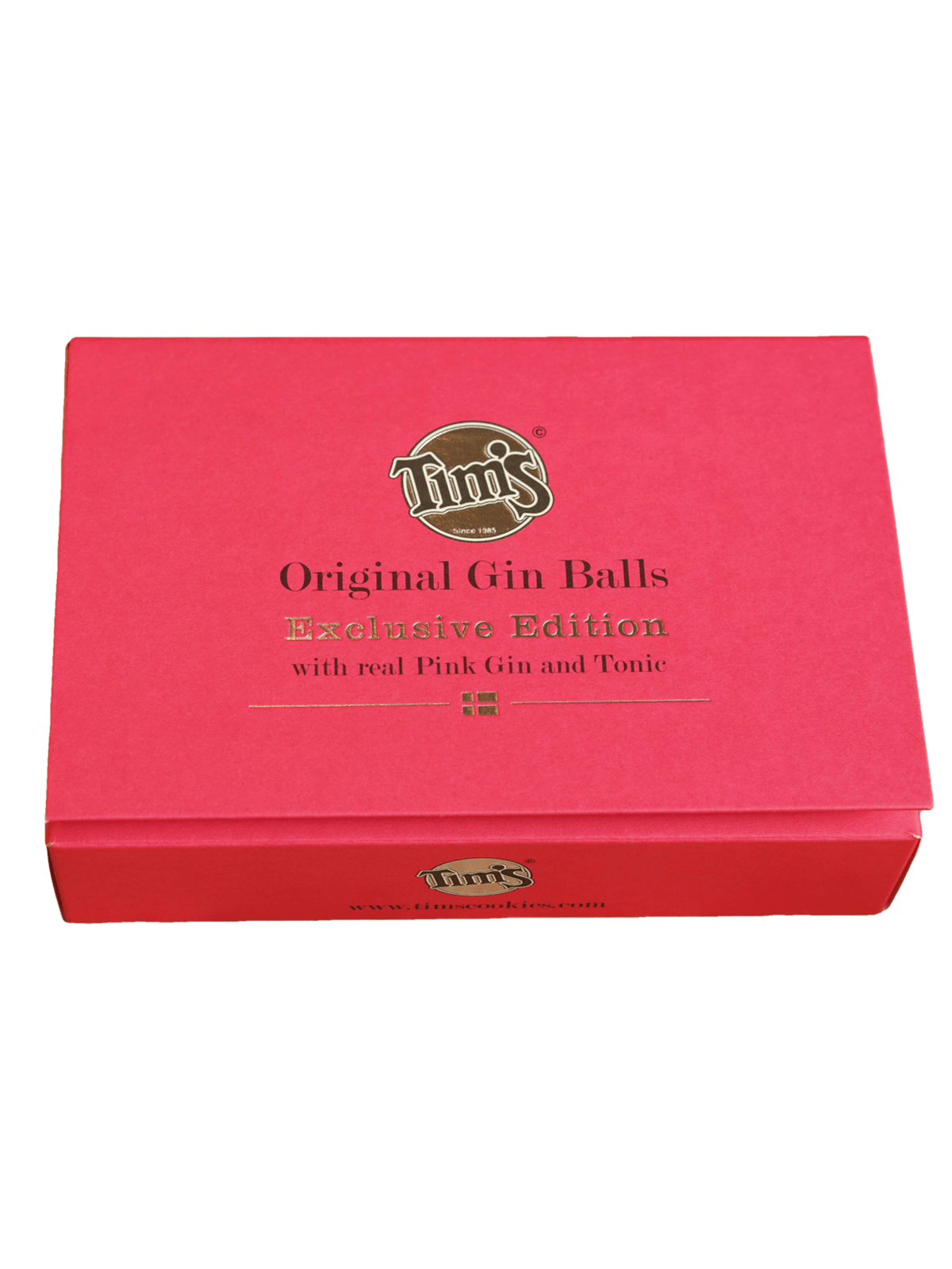 Packaging for Tim's Original Gin Balls