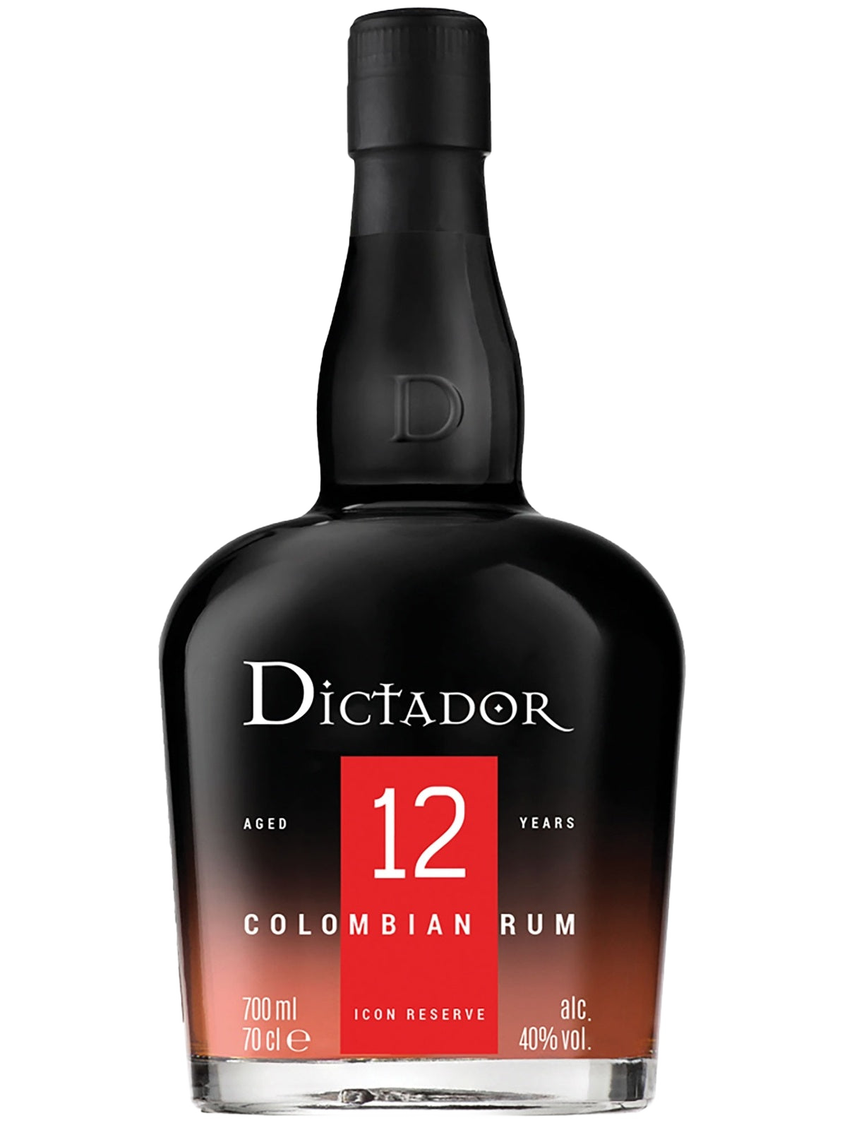 Dictador Destillery Icon Reserve 12 Year Old Solera Rum - bottle