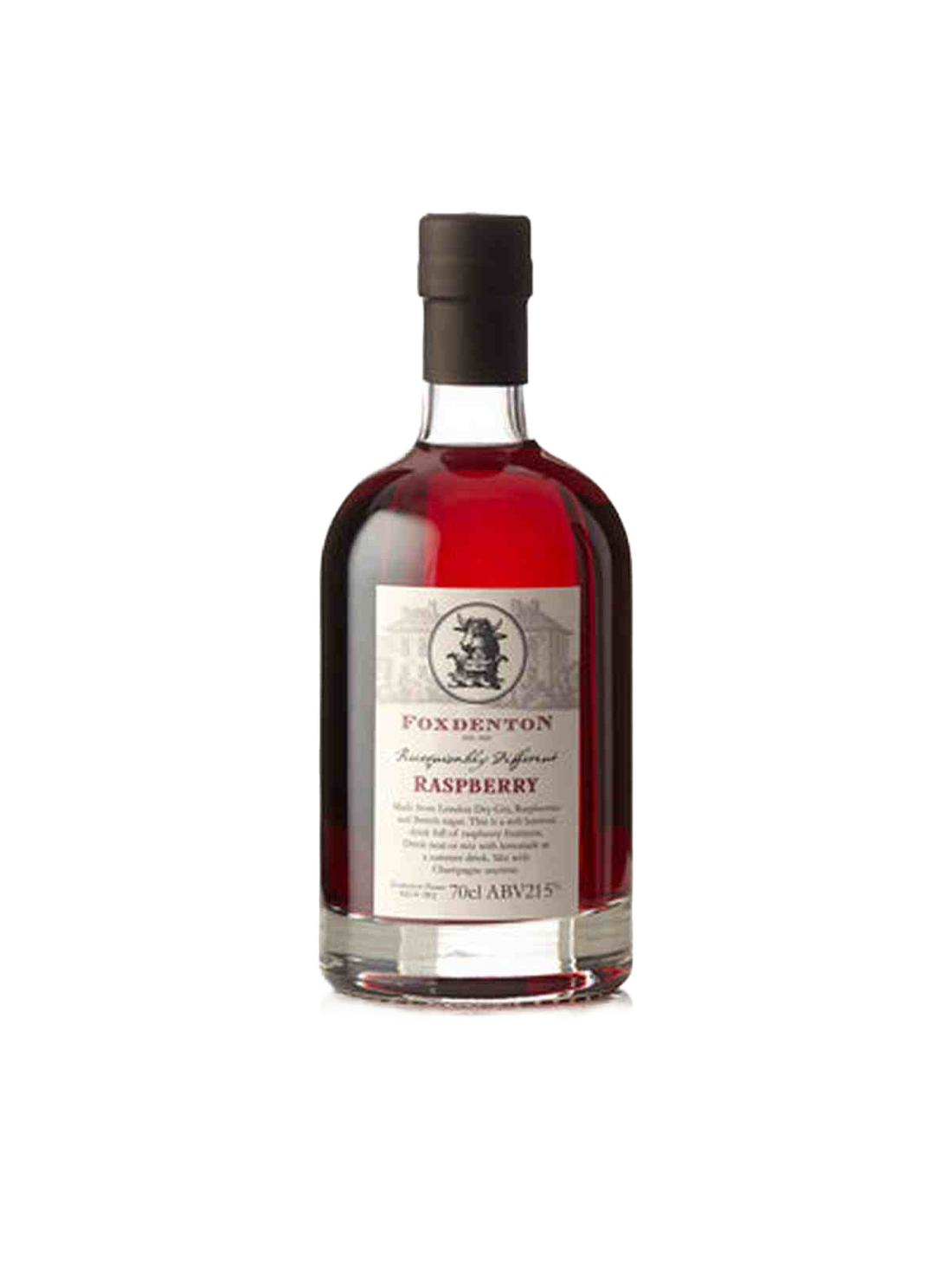 Foxdenton Raspberry Ginlikør - flaske
