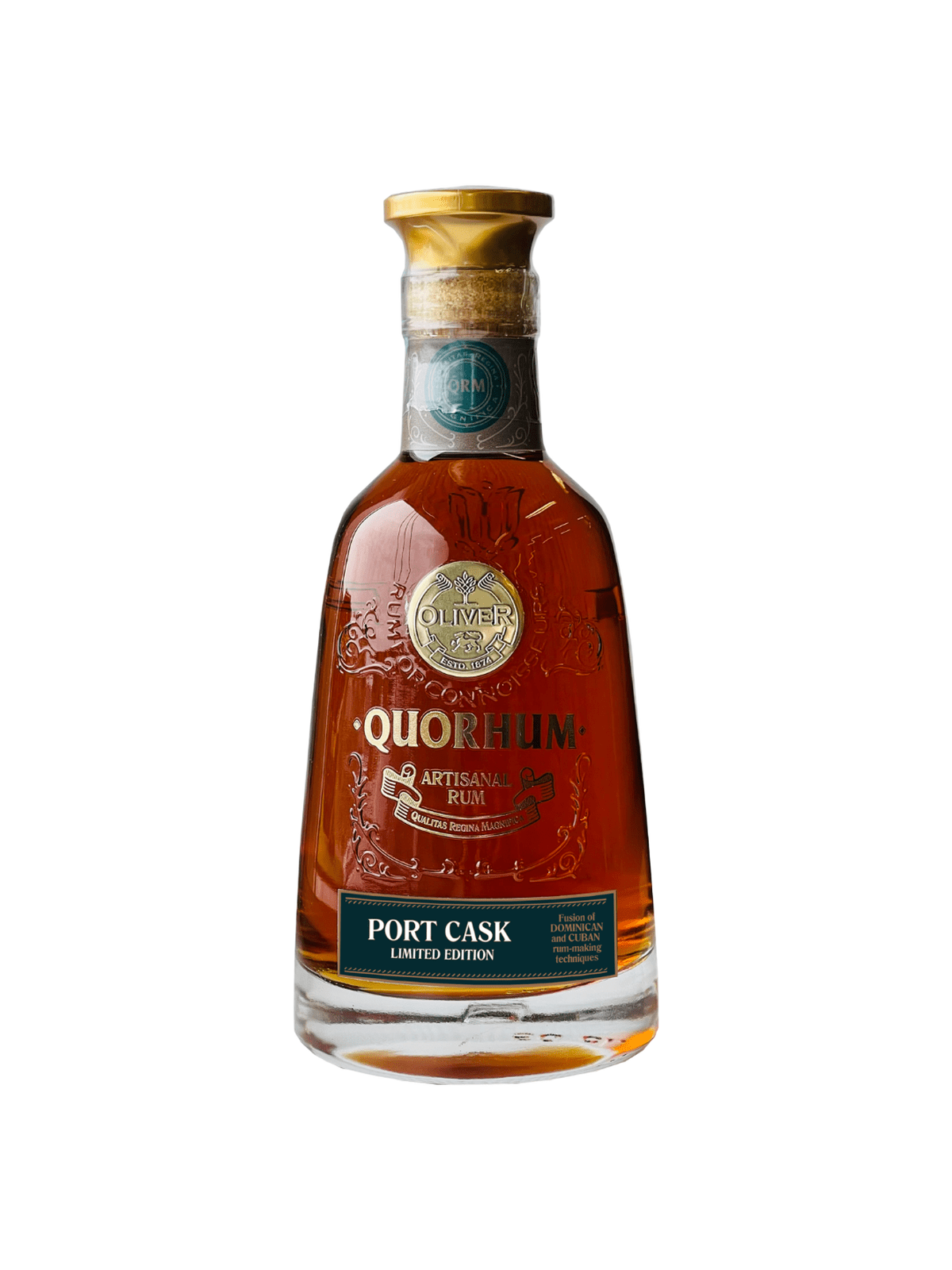 Quorhum Port Cask Limited Edition rom - flaske