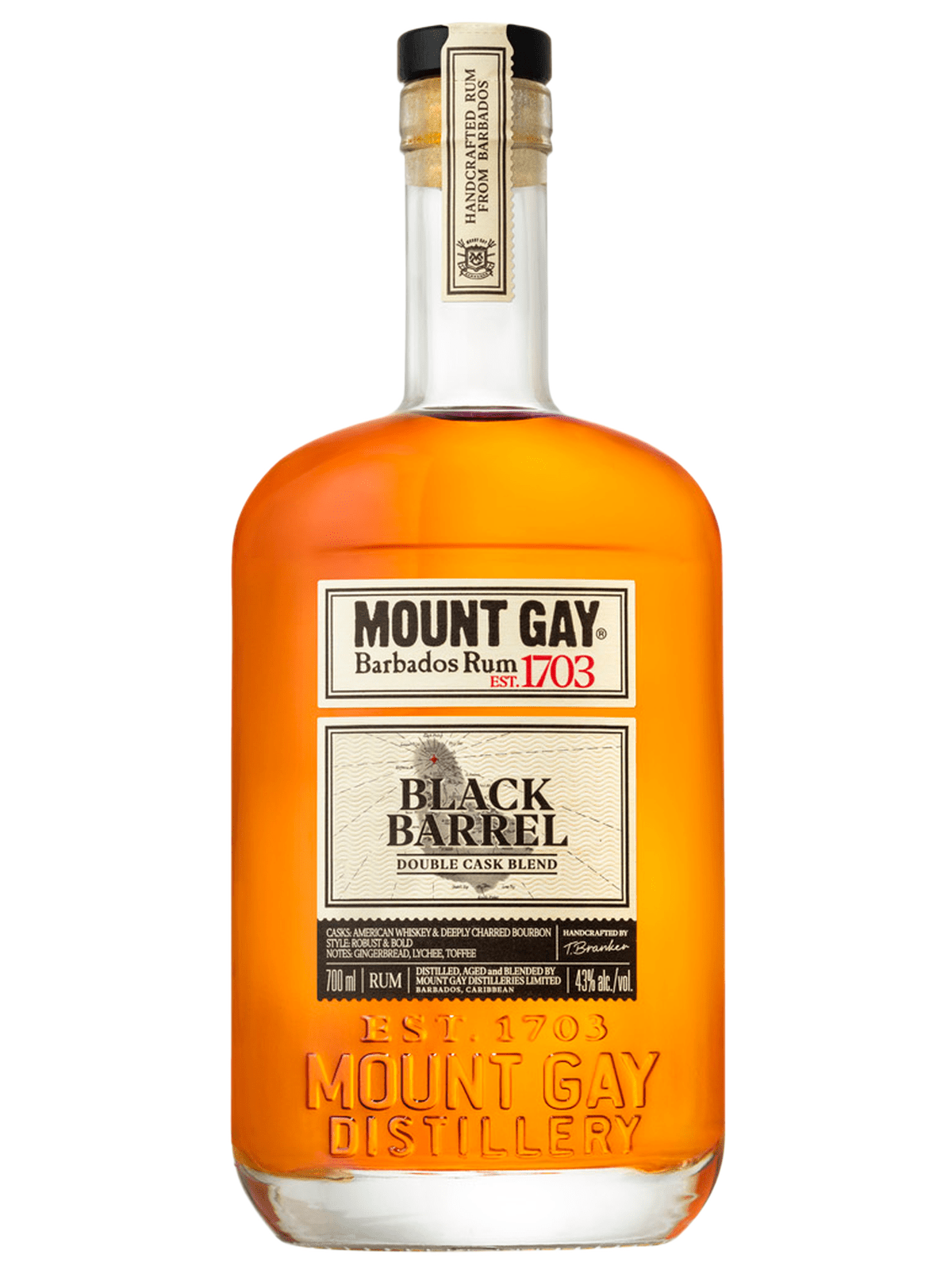 Mount Gay Black Barrel Rom - flaske