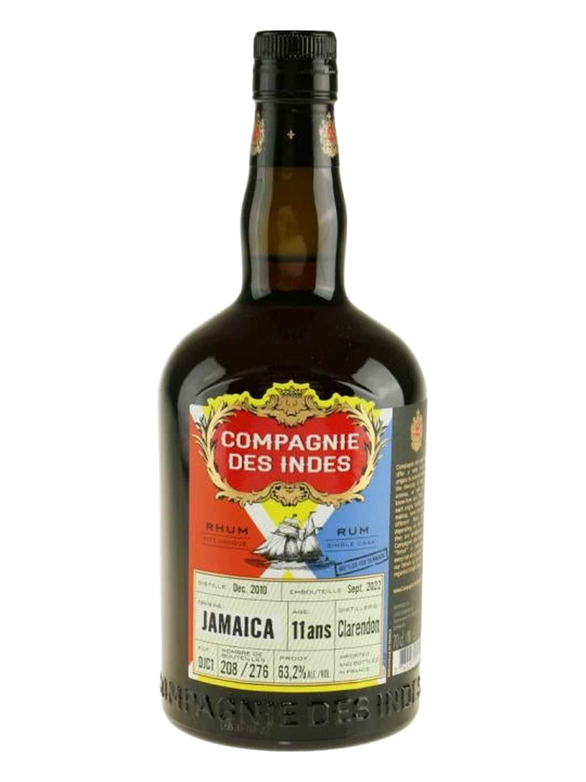 Compagnie des Indes Jamaica Clarendon 2022 Rum - bottle