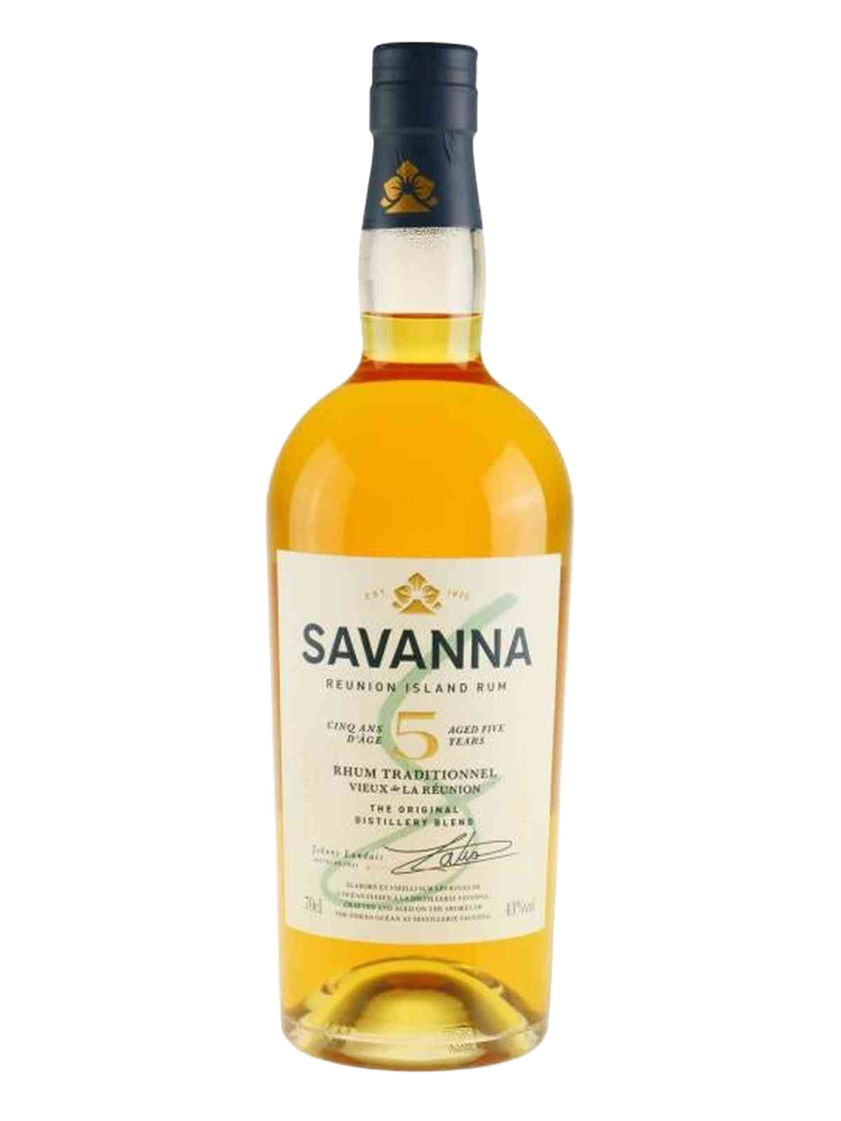 Savanna Rhum Vieux Traditional Old 5 Year Old Rum - bottle