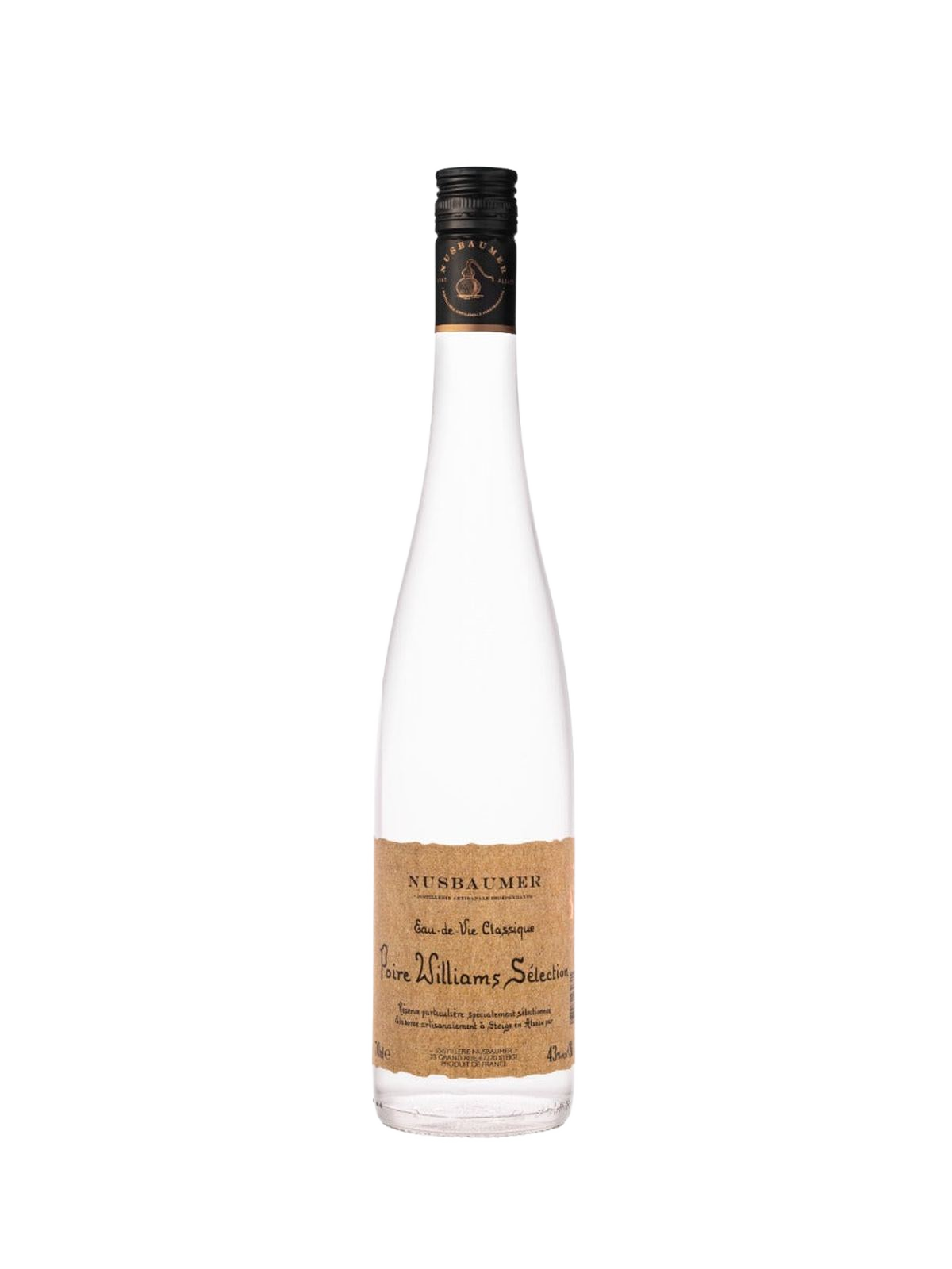 Eau-de-Vie de Poire Williams Pærebrændevin - flaske