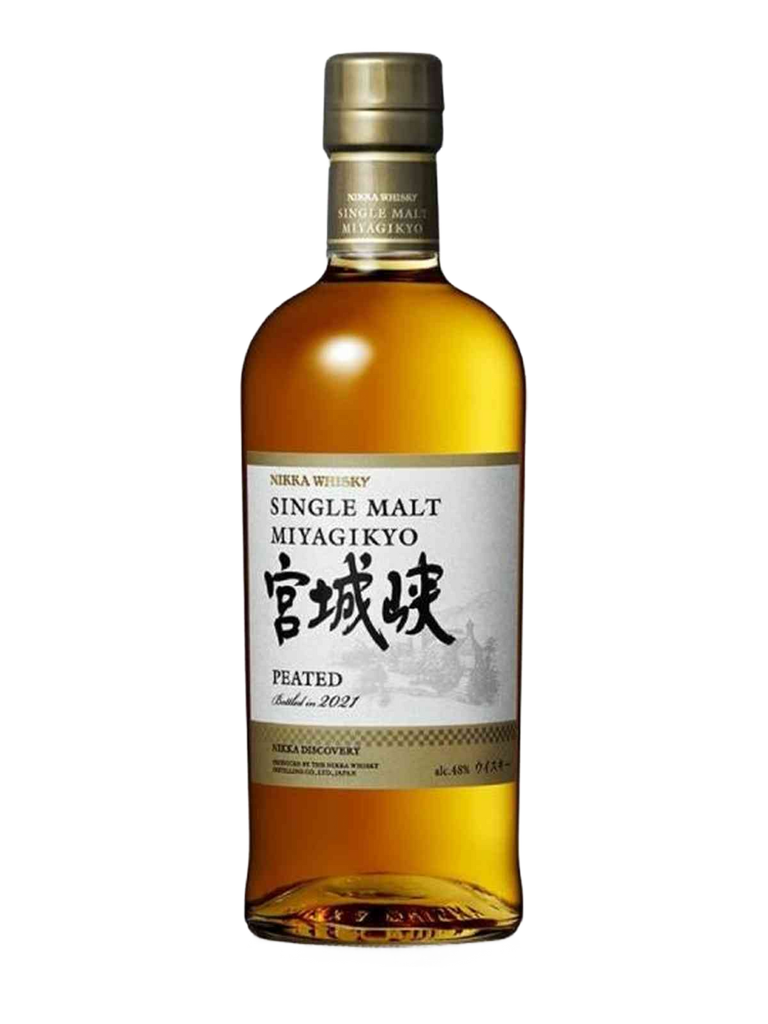 Nikka Miyagikyo Discovery Peated Single Malt Whisky 2021 Release - bottle