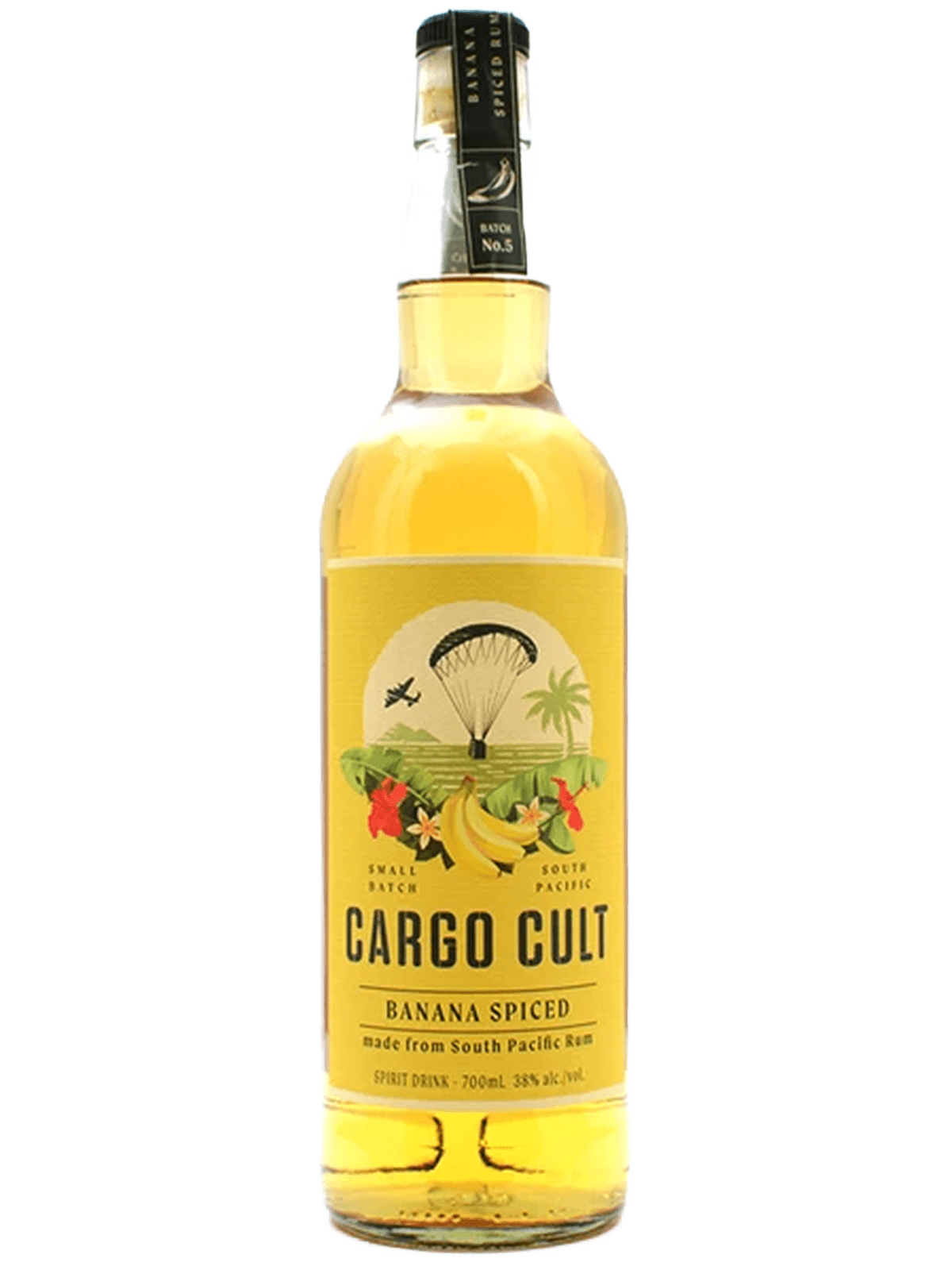 Cargo Cult Banana Spiced Spirit Drink - bottle