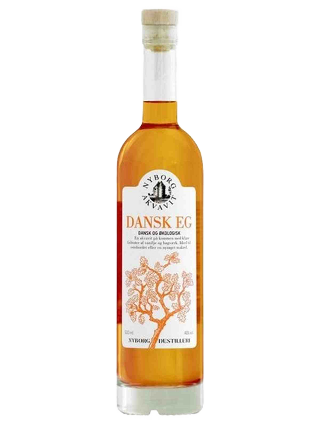 Nyborg Akvavit Dansk Ek - flaska