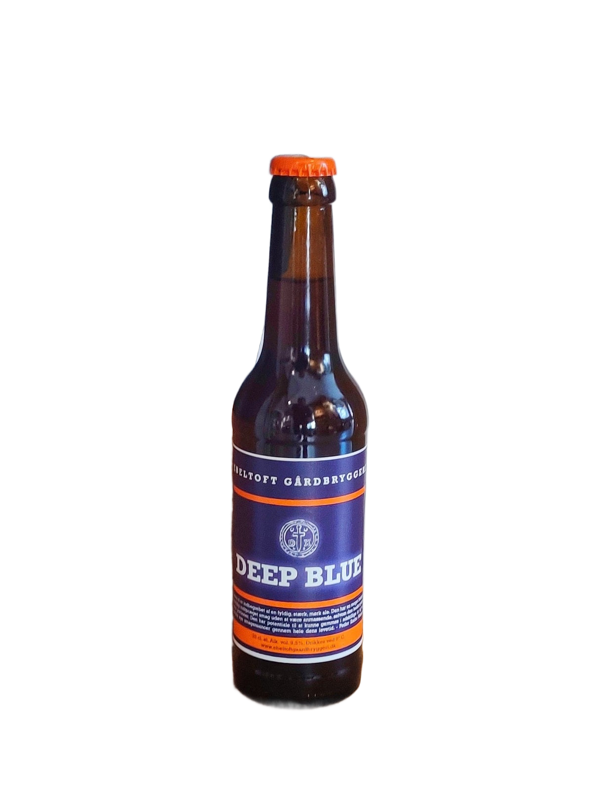 Ebeltoft Gårdbryggeri Deep Blue Öl - flaska