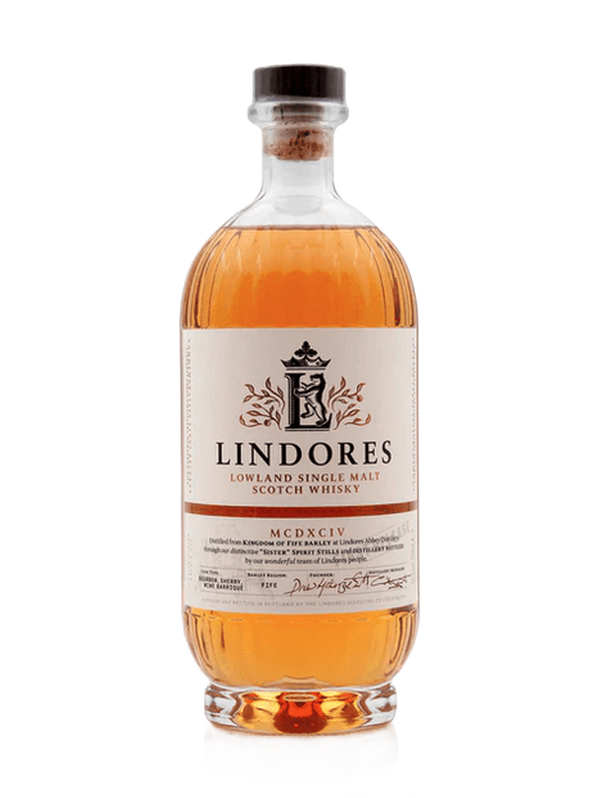 Lindores MCDXCIV (1494) Commemorative First Release Single Malt Whisky - flaska