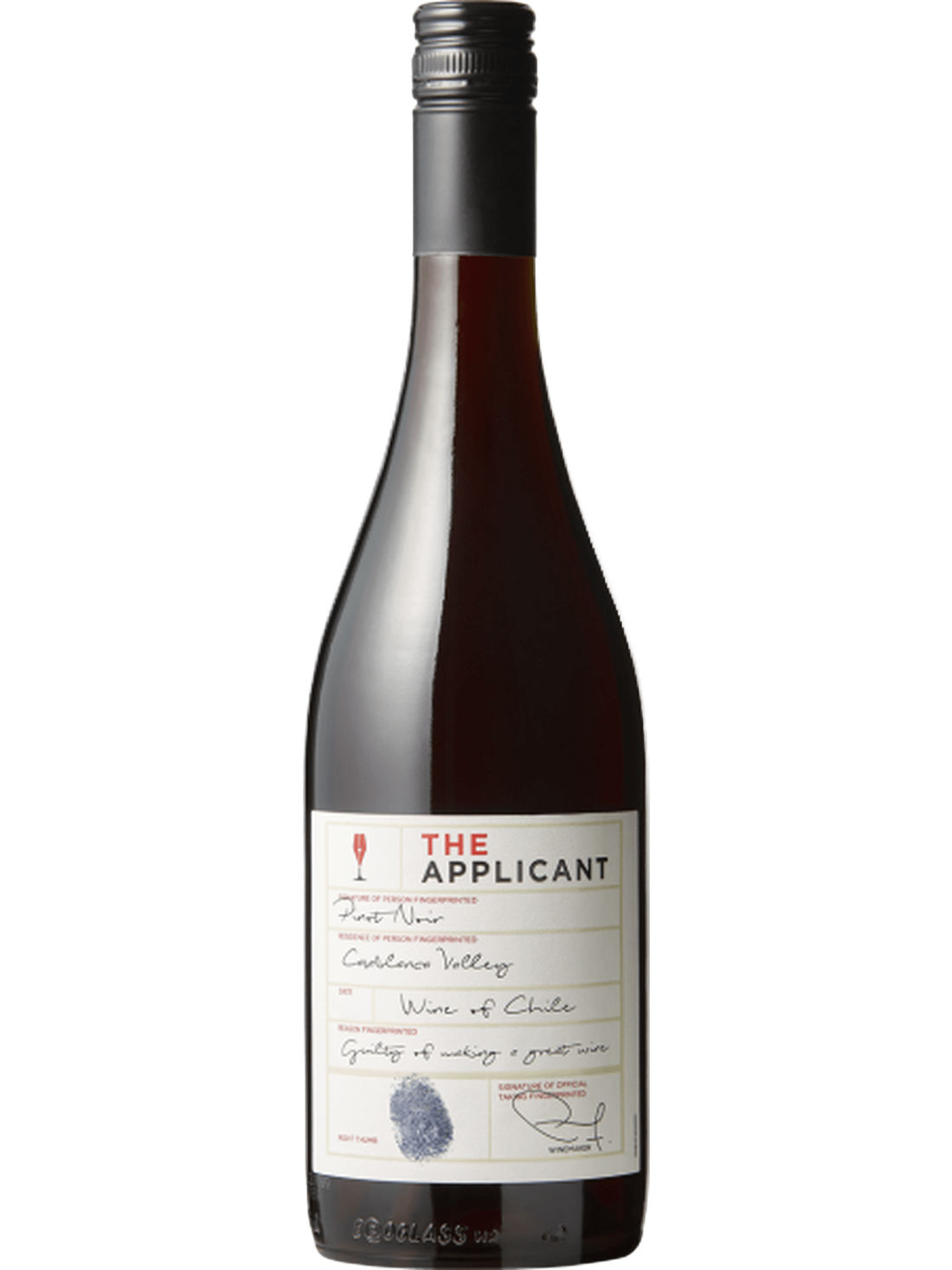 The Applicant 2022 Pinot Noir - flaske