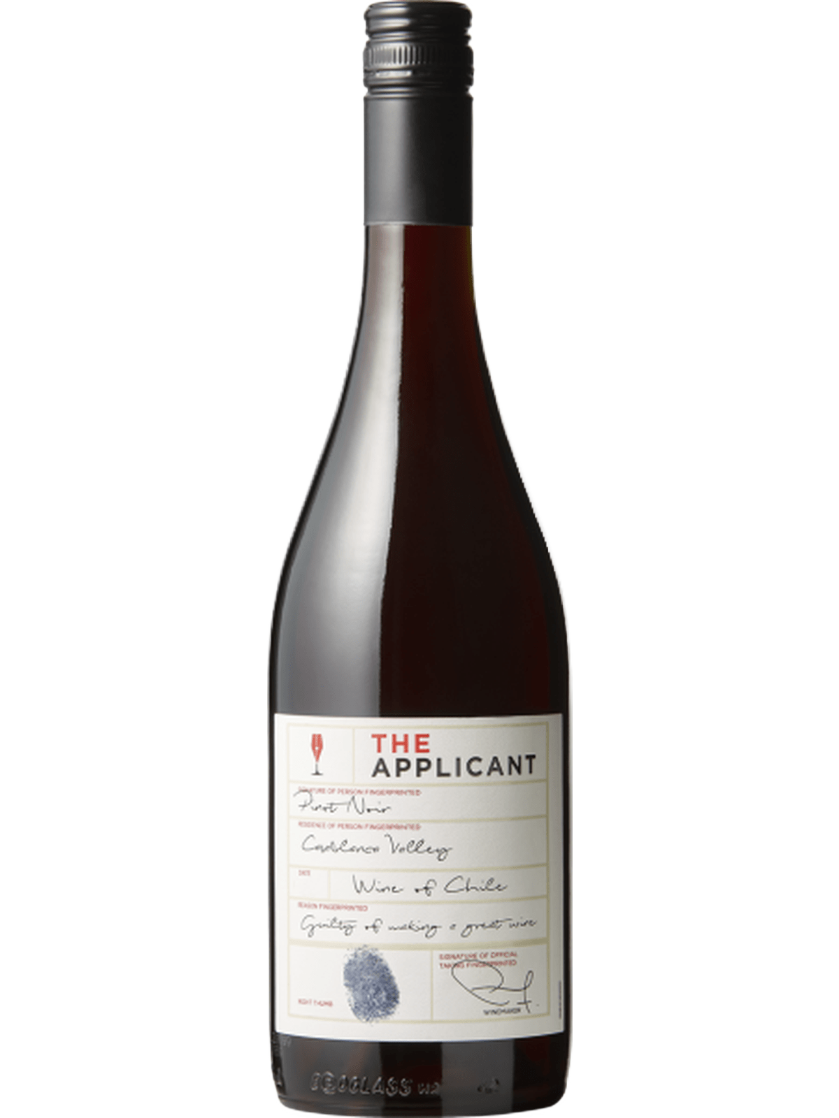 The Applicant 2022 Pinot Noir - flaske