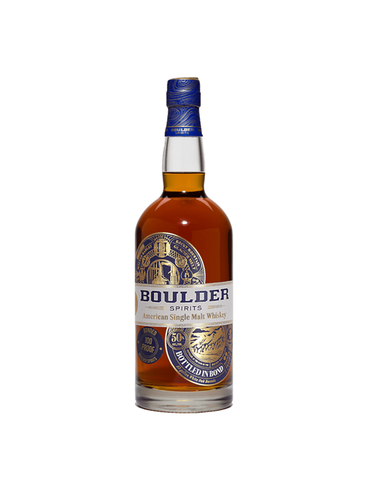 Boulder Bottled in Bond American Single Malt Whiskey - flaske