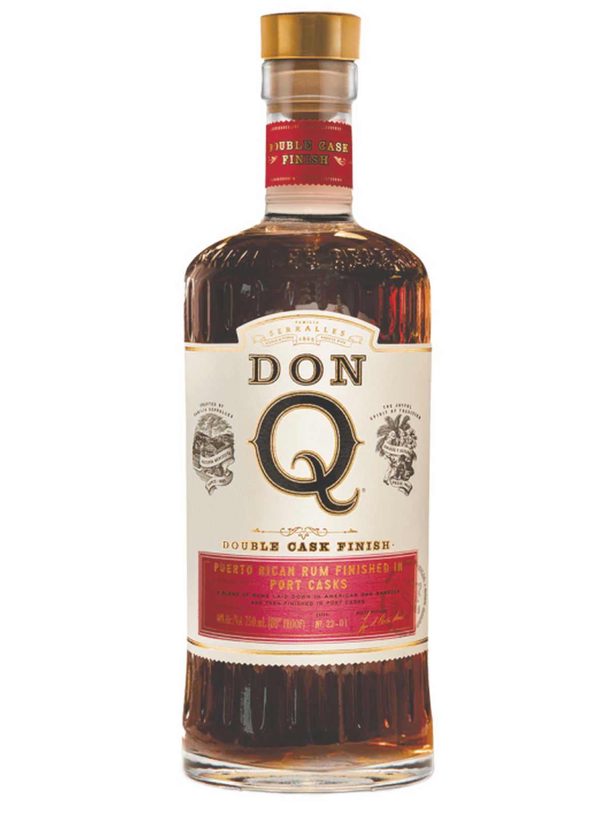 Don Q Double Cask Port Finish Rum - bottle
