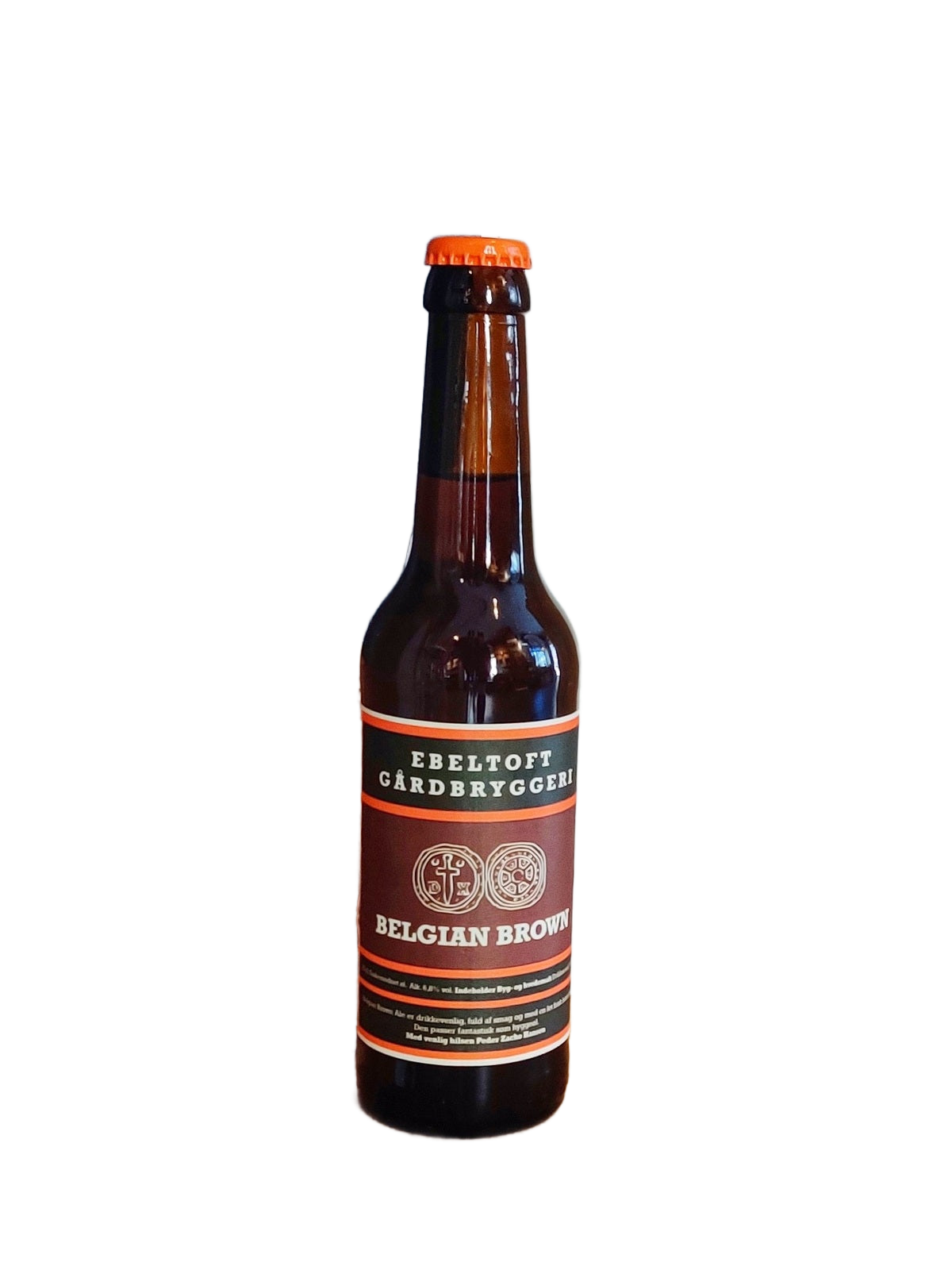 Ebeltoft Gårdbryggeri Belgian Brown Öl - flaska