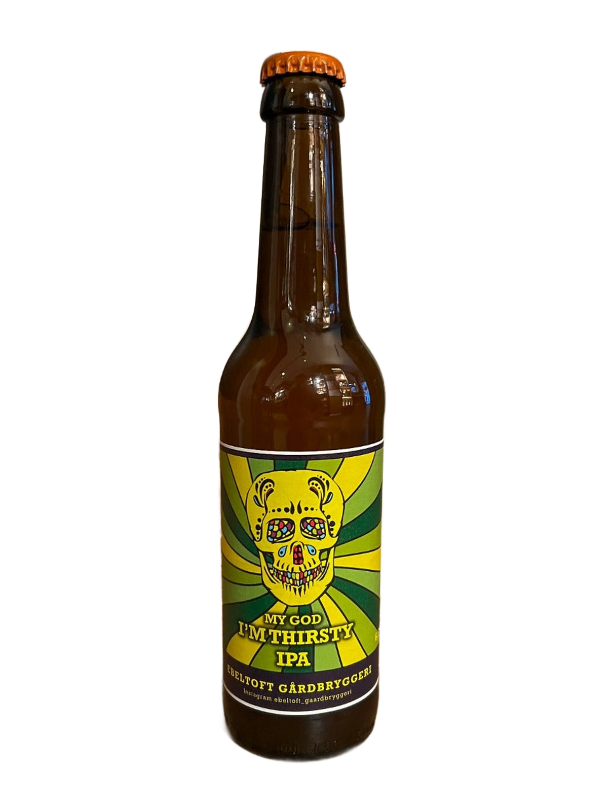 Ebeltoft Gårdbryggeri My God I'm Thirsty IPA - flaske