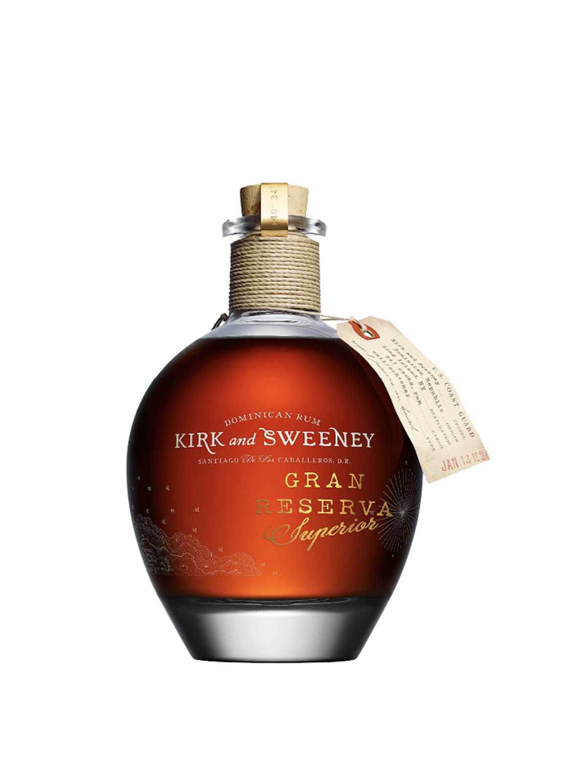Kirk and Sweeney Gran Reserva Superior Rum - bottle