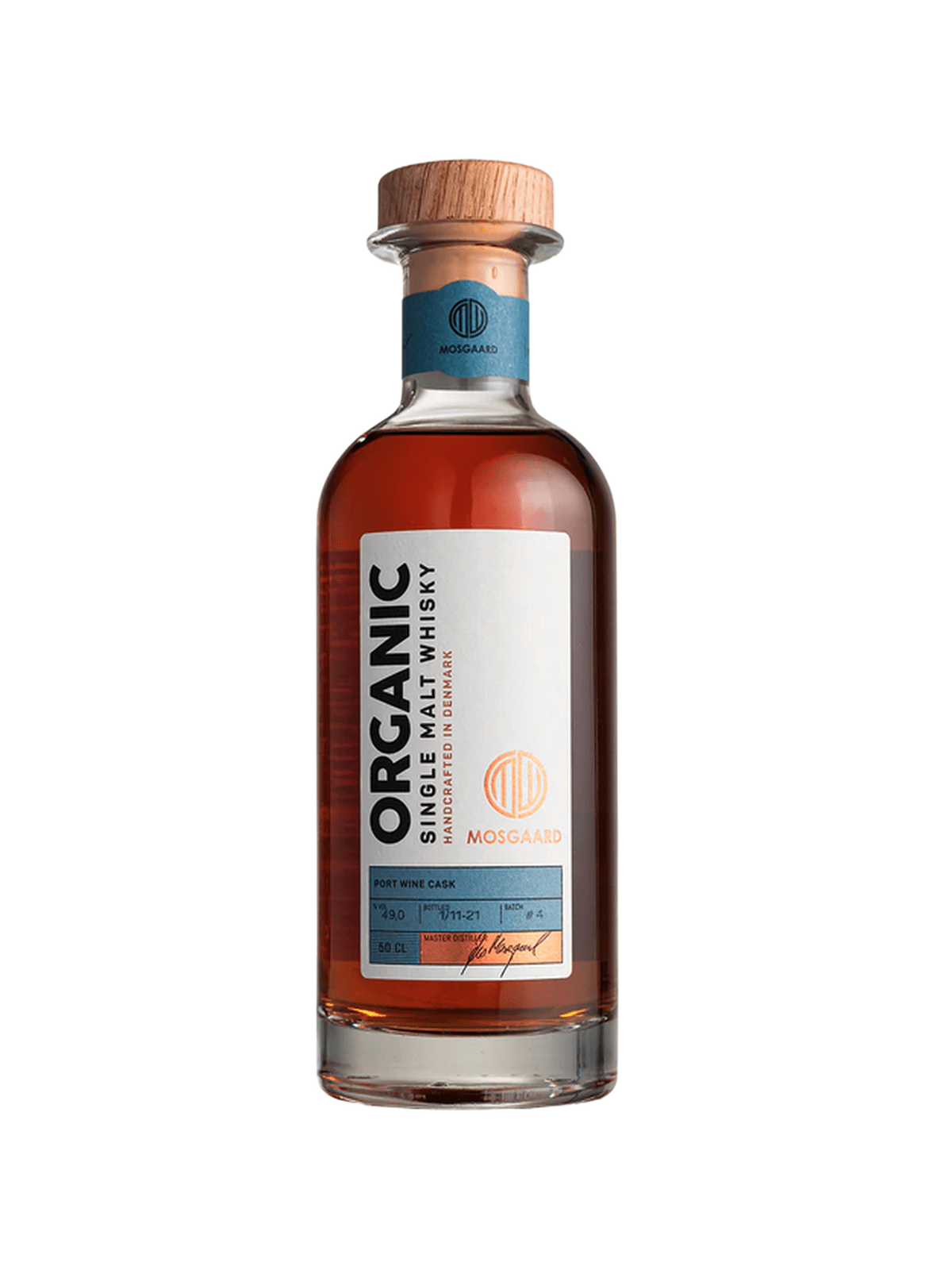 Mosgaard Port Wine Cask Single Malt Whisky - bottle