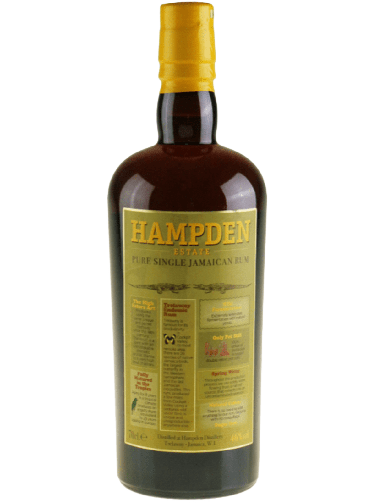 Hampden Estate 8 Year Old Rum - bottle
