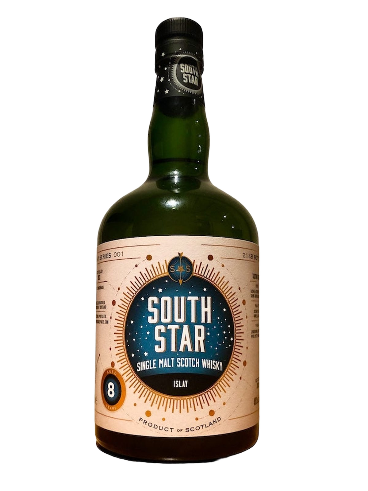 South Star 8-Year Islay Single Malt Scotch Whisky - bottle