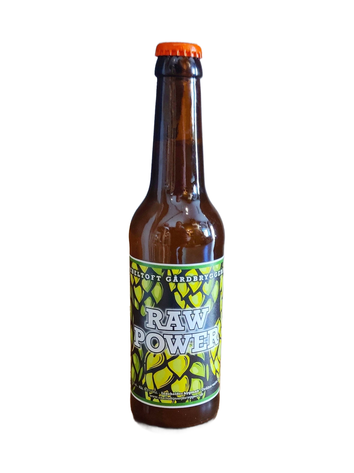 Ebeltoft Gårdsbryggeri Raw Power Double IPA - flaska