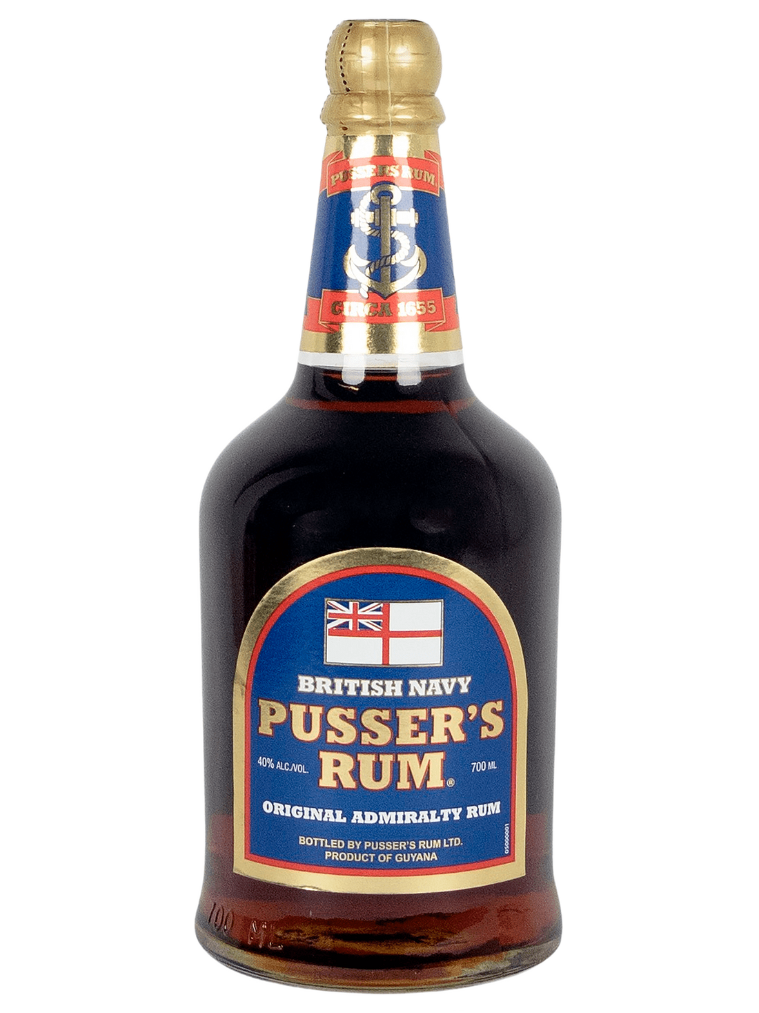 Pusser's Blue Label Rom - flaska