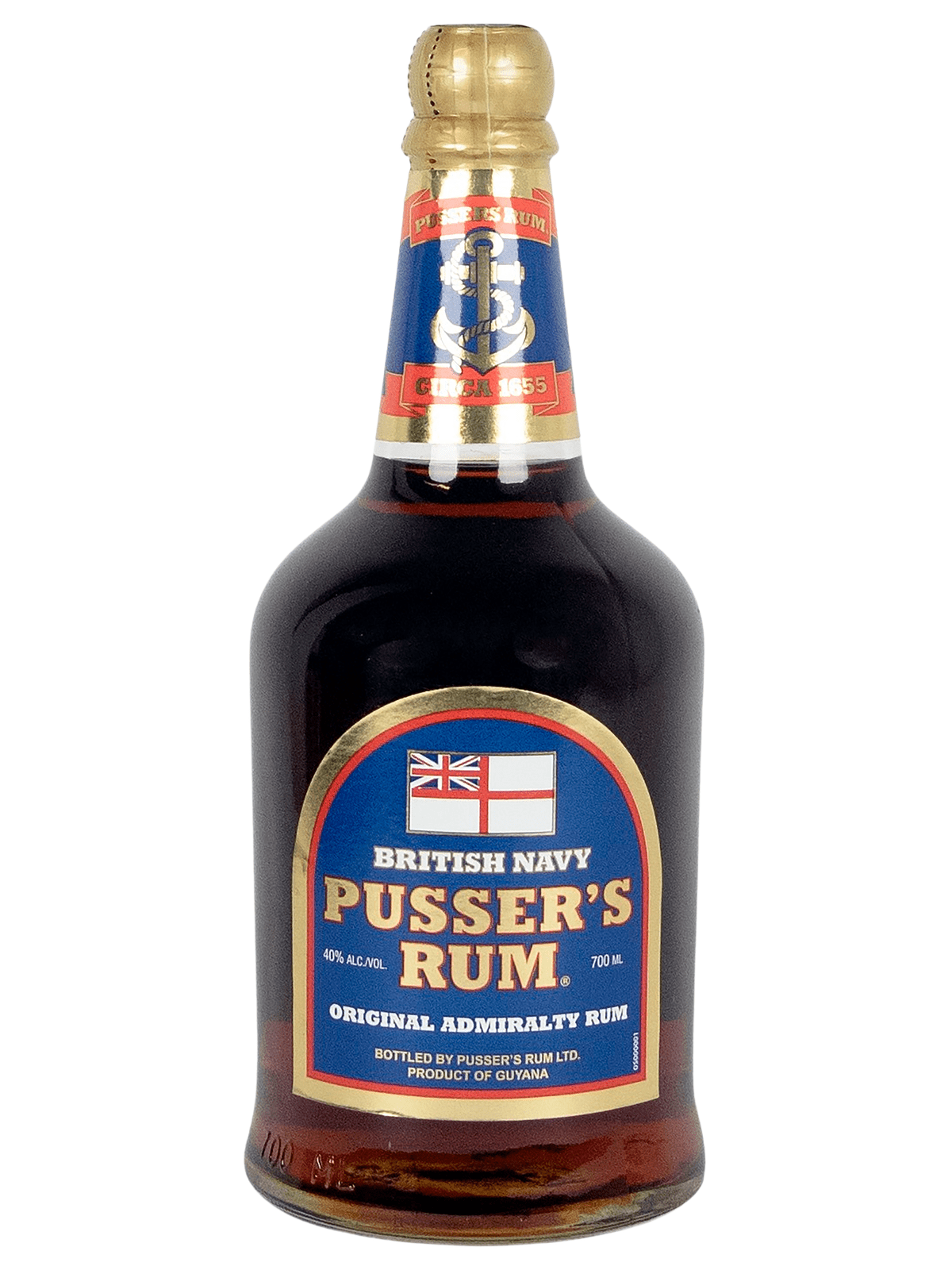 Pusser's Blue Label Rom - flaske
